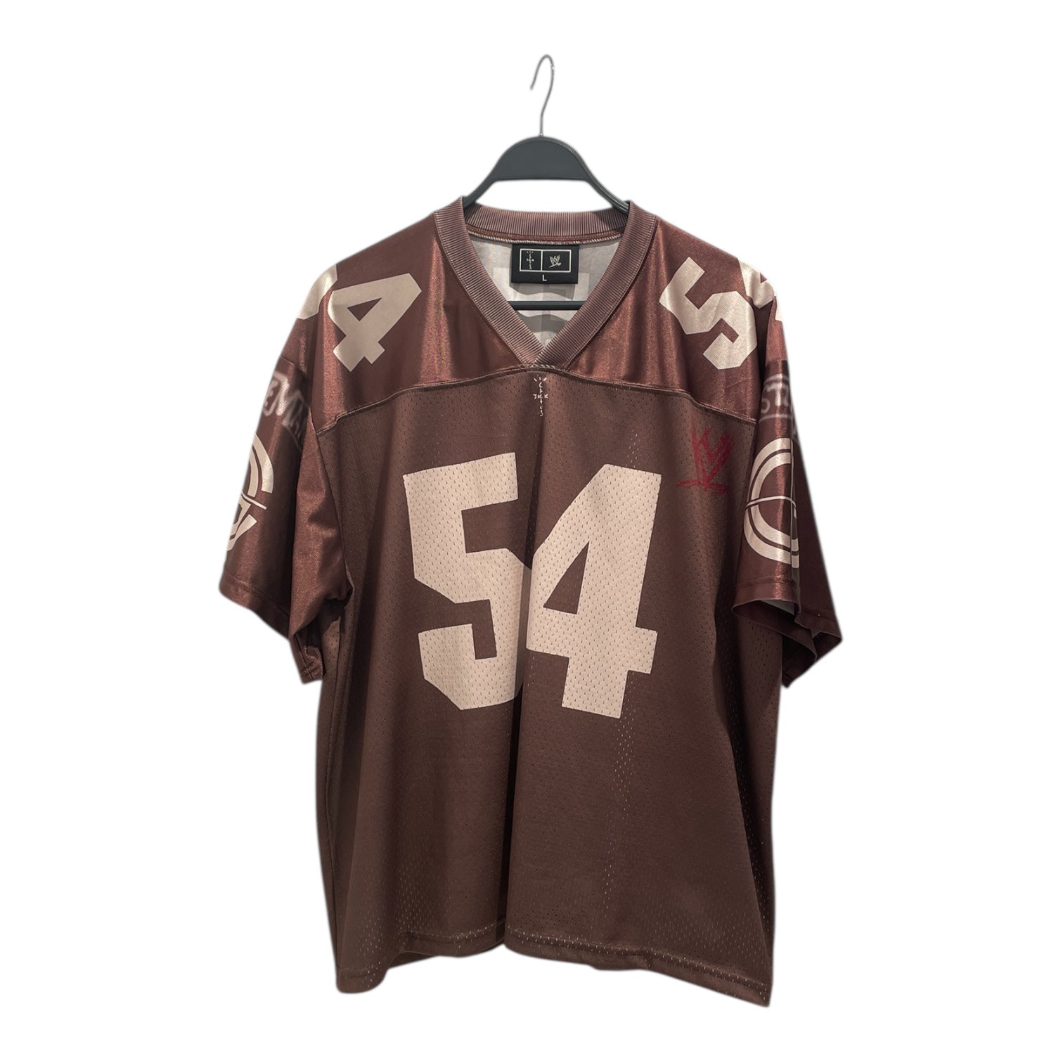 TRAVIS SCOTT/T-Shirt/L/Polyester/BRW/Graphic/WWE JOHN CENA/Jersey view 1