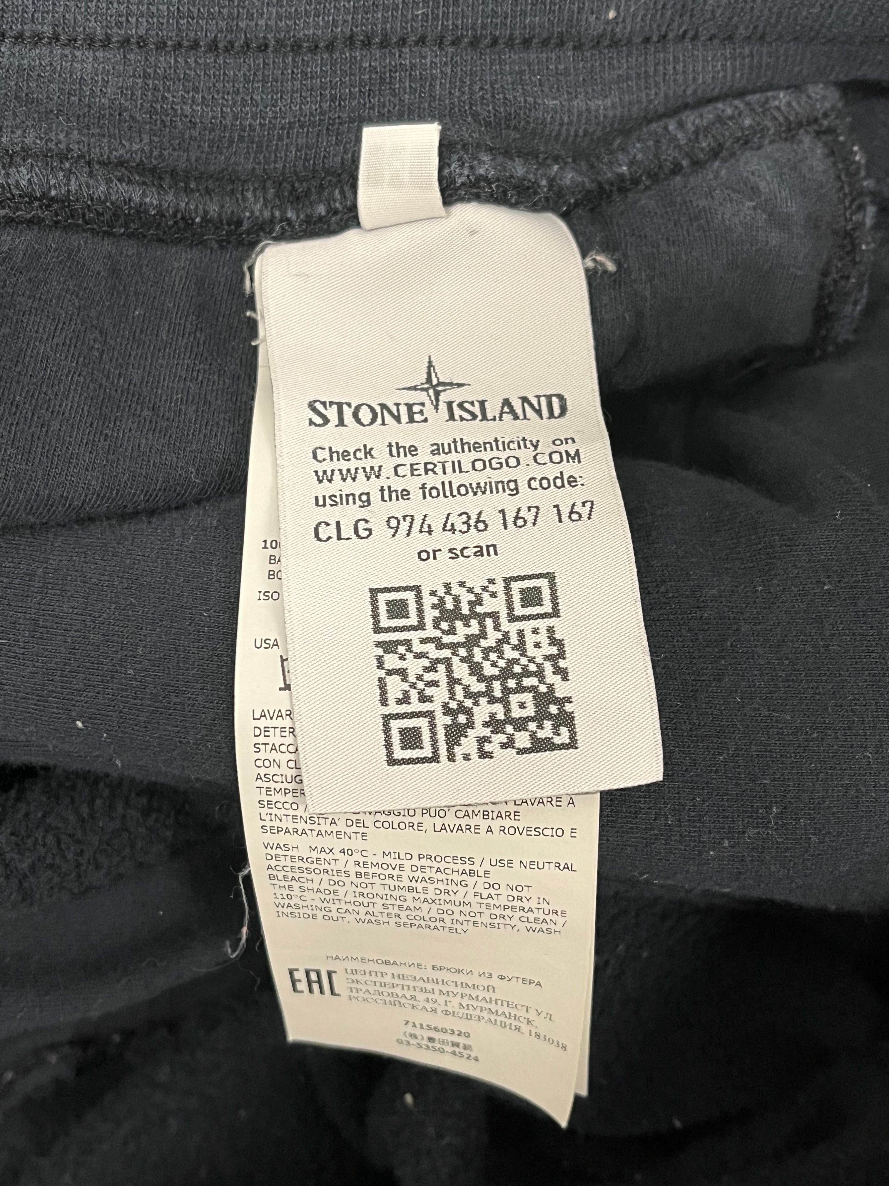 STONE ISLAND/Pants/M/Cotton/NVY/ view 4