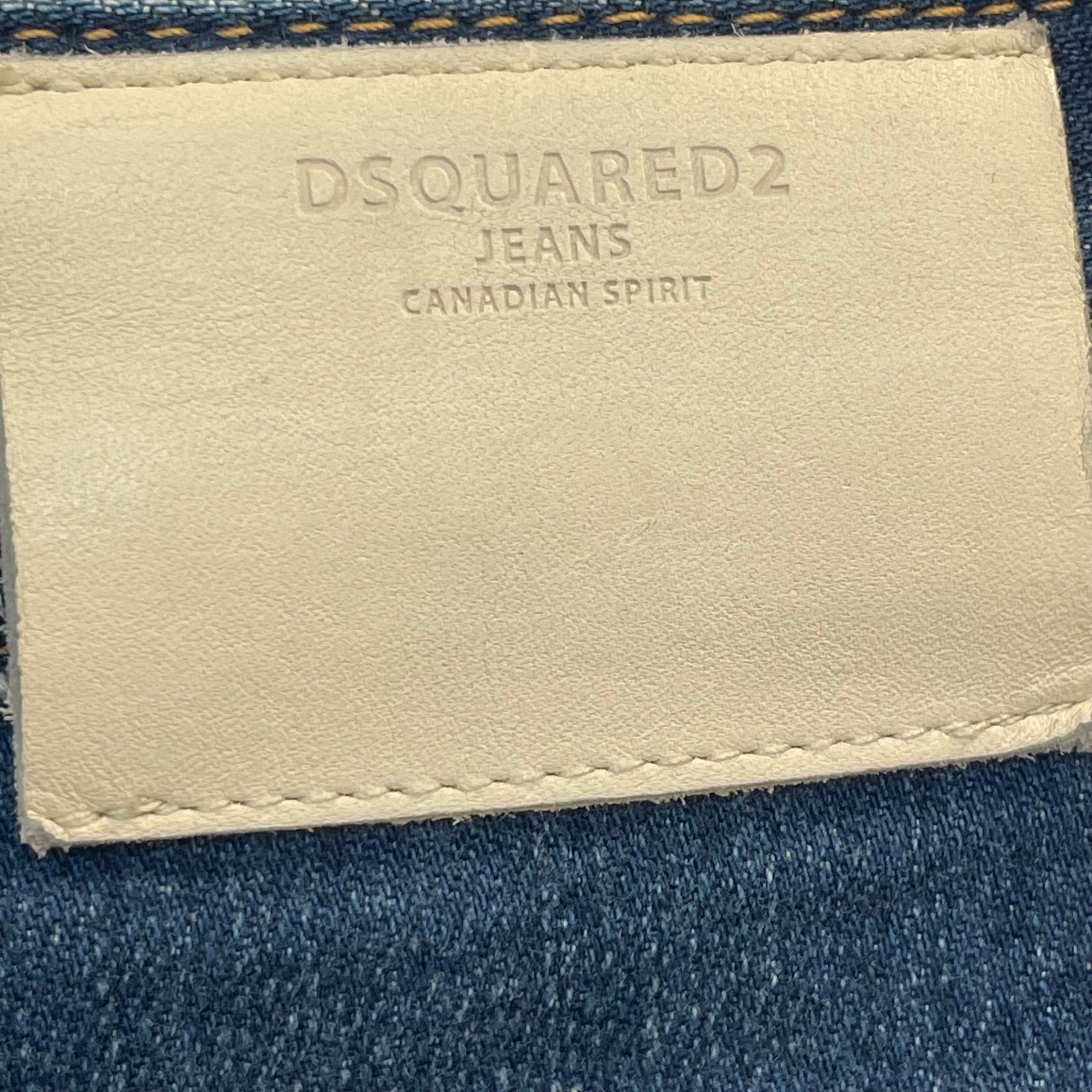 DSQUARED2/Bootcut Pants/36/Denim/BLU/SUPER FLARE JEAN view 3