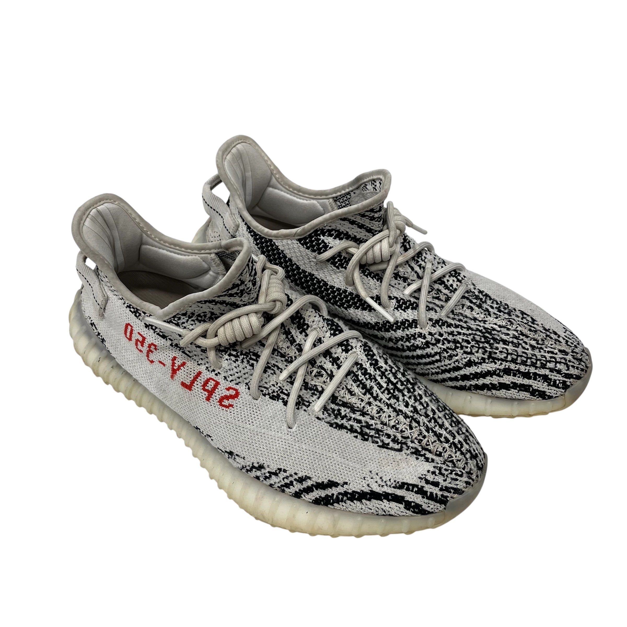 adidas/YEEZY BOOST 350 V2/Low-Sneakers/US 12/All Over Print/Leather/WHT/CP9654 view 1