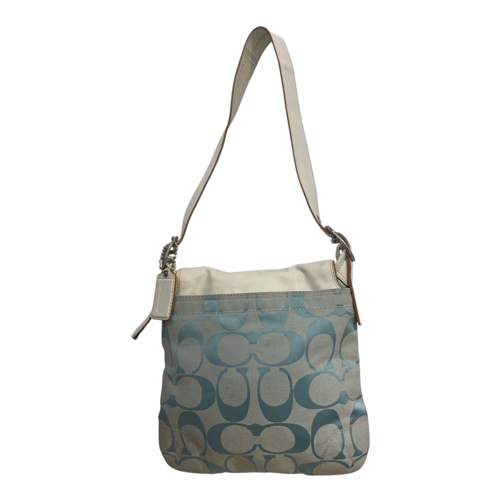 COACH/Cross Body Bag/Monogram/Cotton/BLU/COACH B0932 BABY BLUE view 2