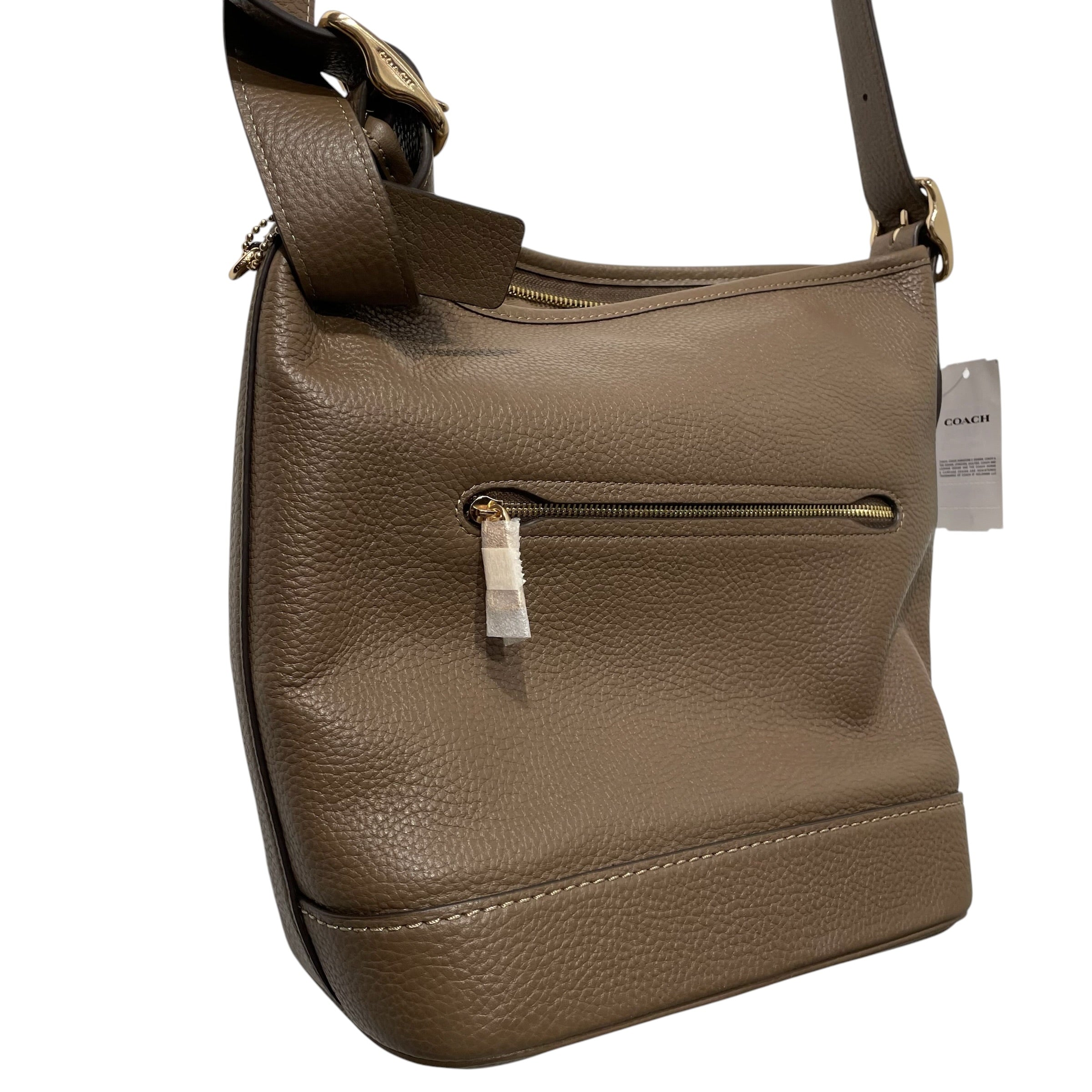 COACH/Basket Bag/Faux Leather/KHK/Jude Bag view 3