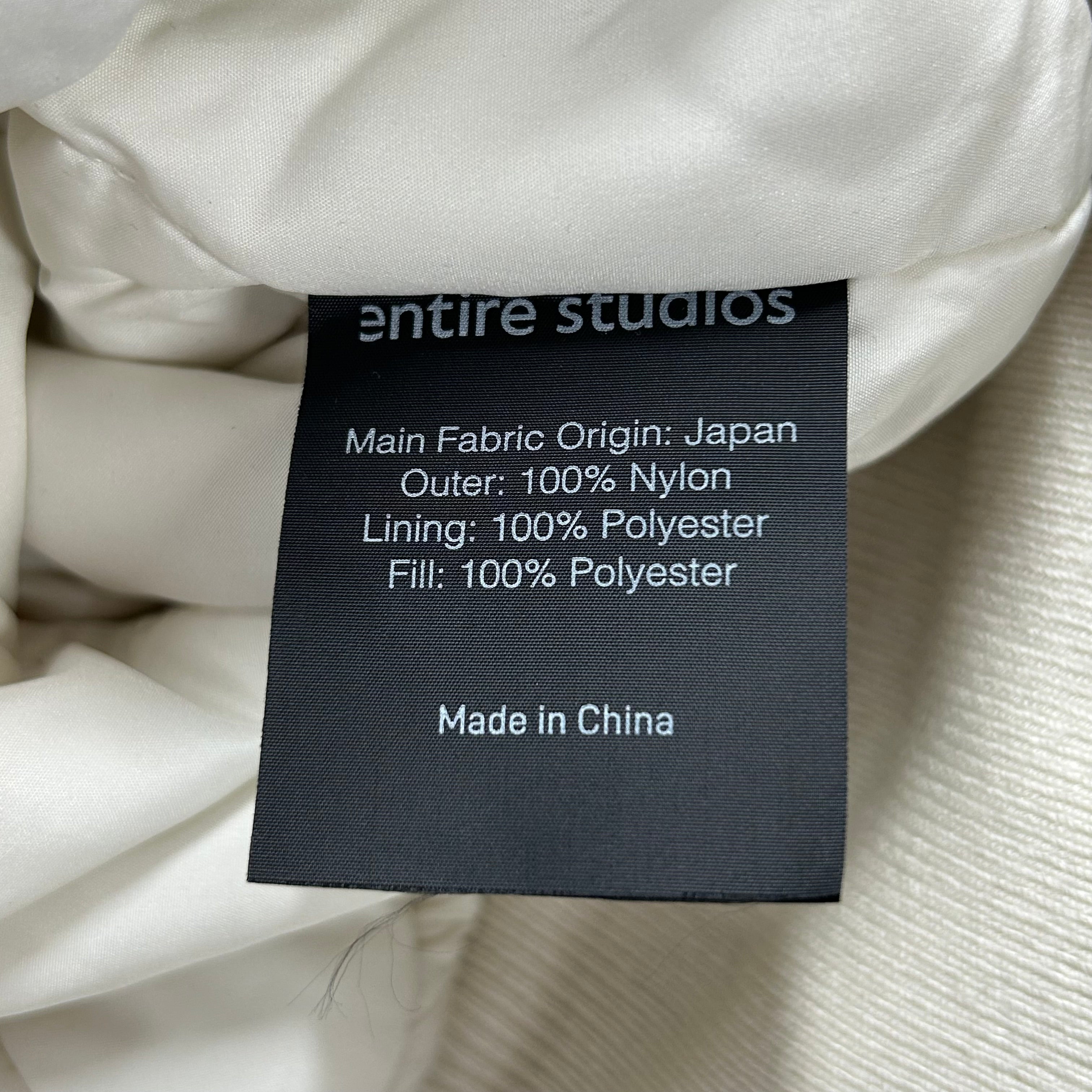 entire studios/Jacket/XS/Nylon/WHT/RNM170165 view 4