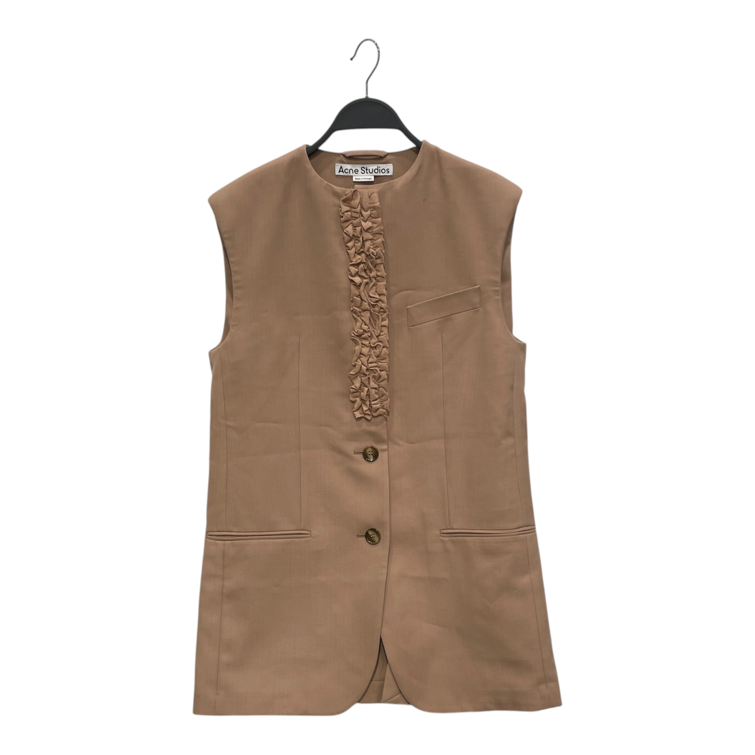 Acne Studios/SS Blouse/34/Polyester/BEG/ view 1