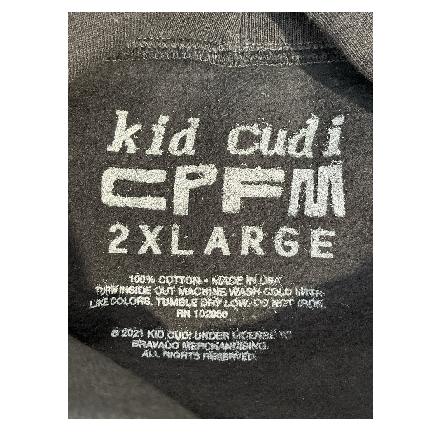 CACTUS PLANT FLEA MARKET/Hoodie/XXL/Cotton/BLK/kid cudi hoodie view 3