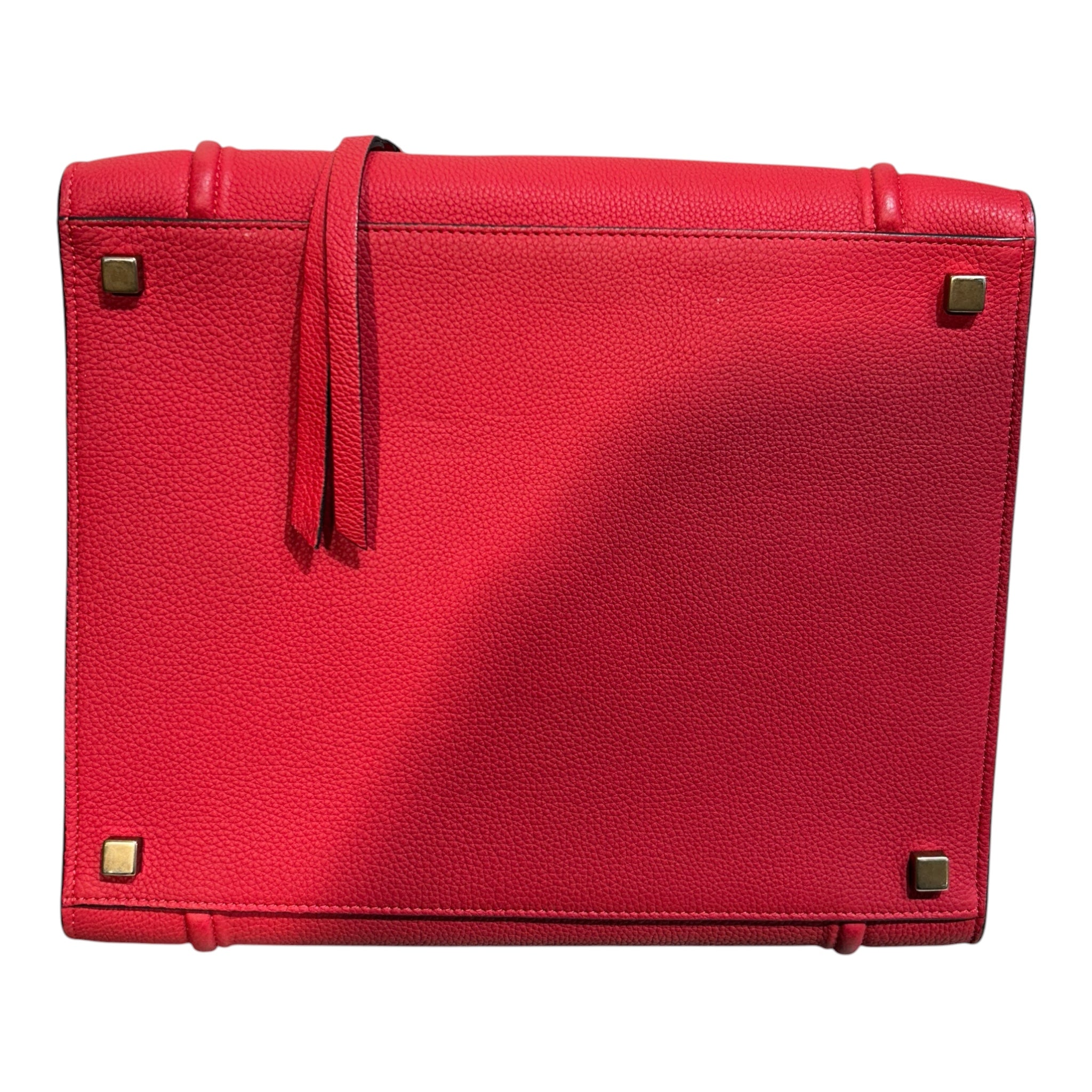 CELINE/Luggage/Leather/RED/luggage mini red view 3
