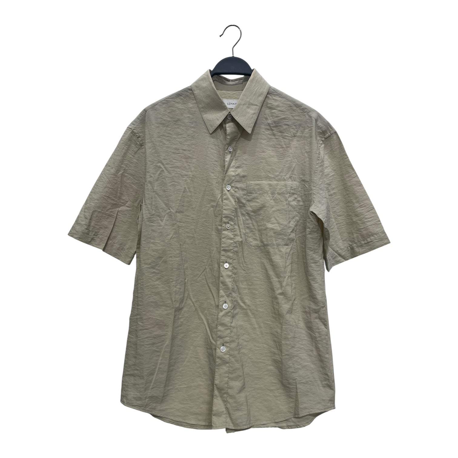 LEMAIRE/SS Shirt/XS/Cotton/GRN/FRONT RIGHT POCKET view 1