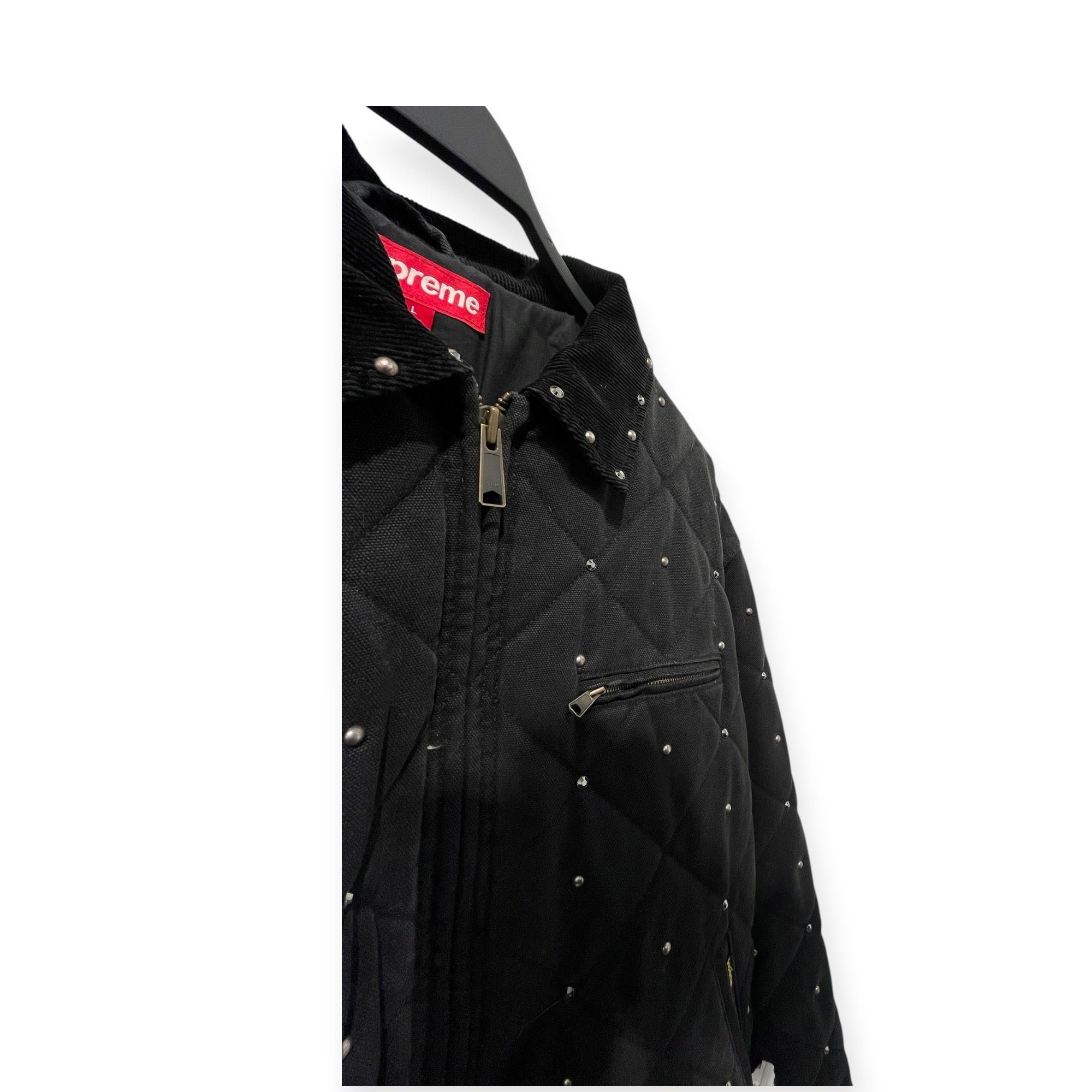 Supreme/b.b.simon/Jacket/L/Cotton/BLK/STUDDED WORK JKT view 2