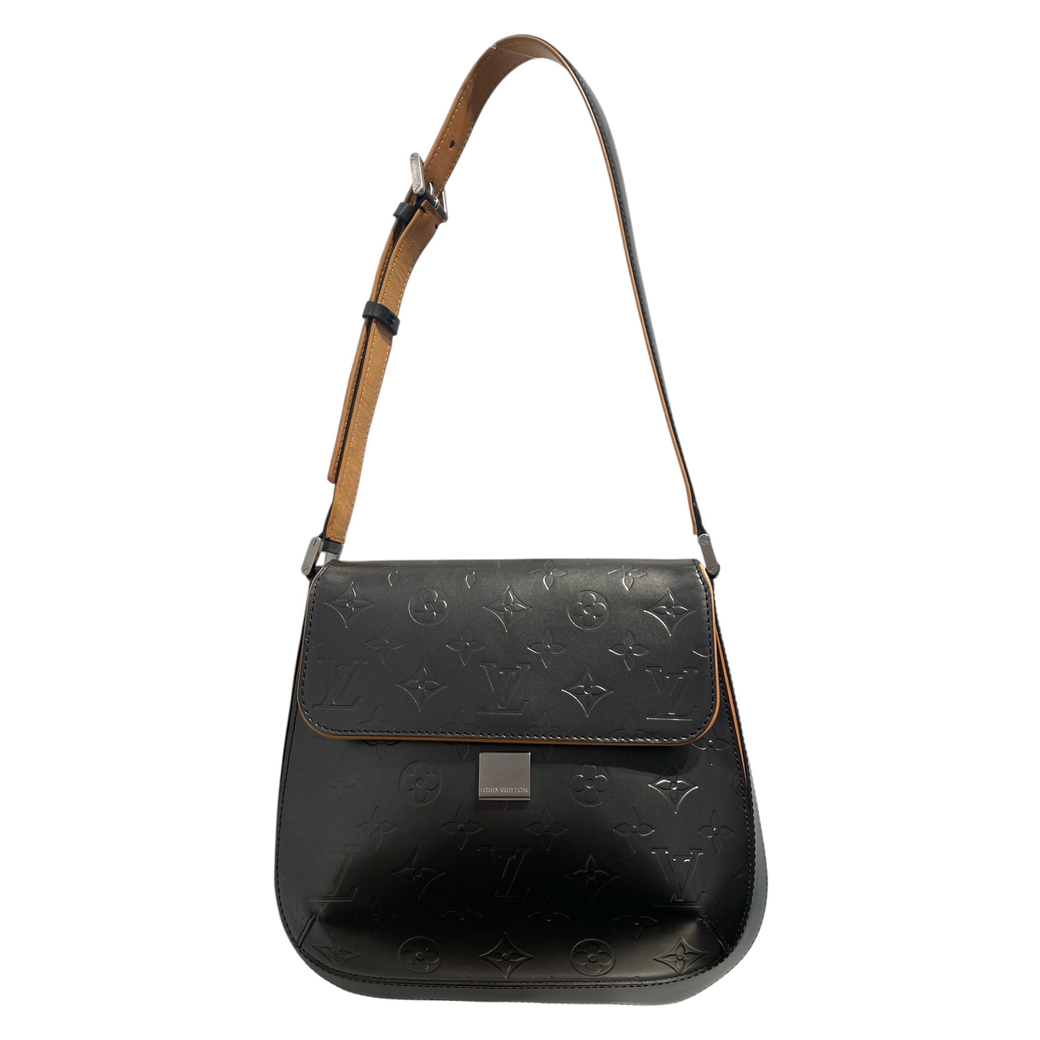 LOUIS VUITTON/Cross Body Bag/Monogram/Leather/SLV/Webster Street view 1