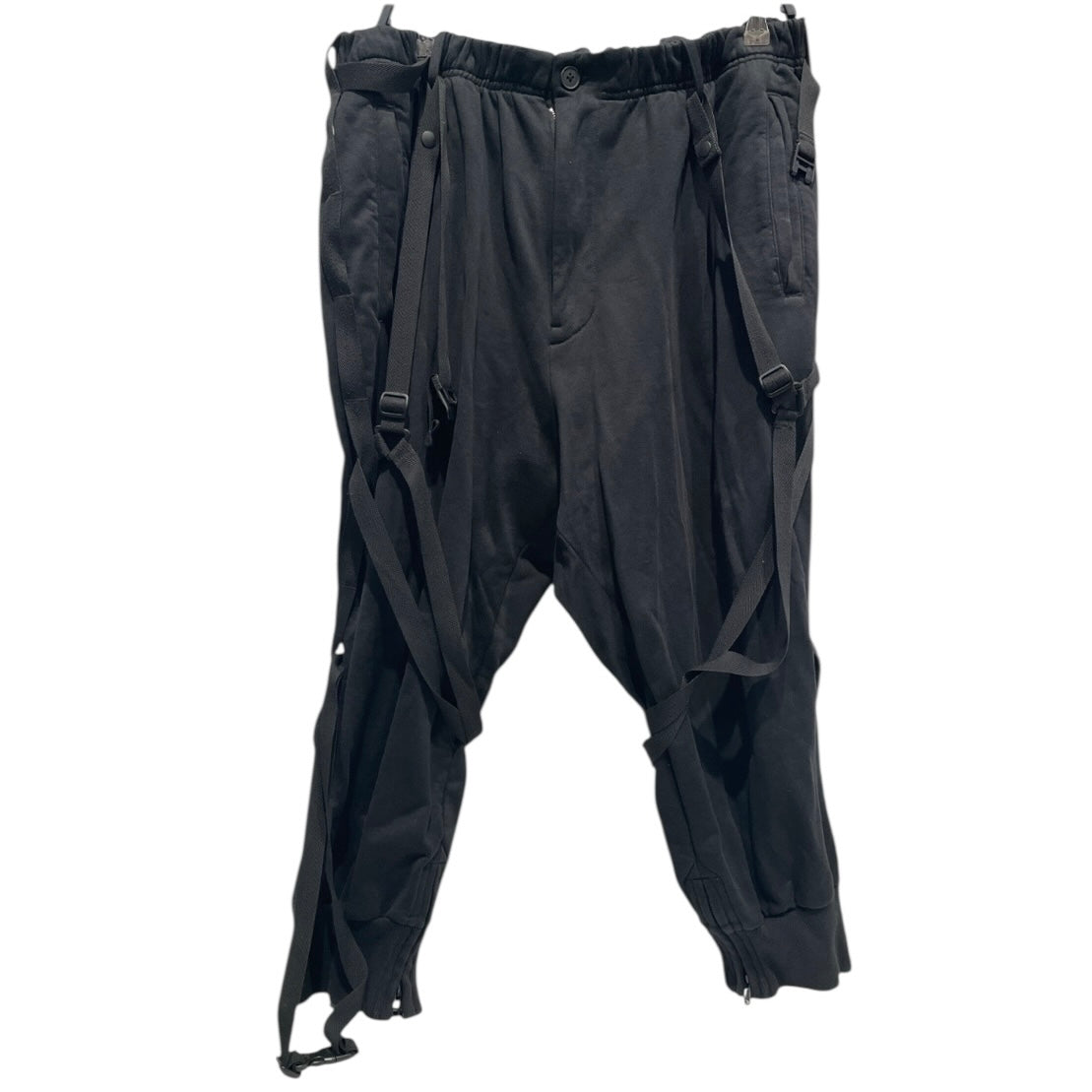 Y-3/Cargo Pants/M/Cotton/BLK/Y-3 Parachute Cropped Pant view 1