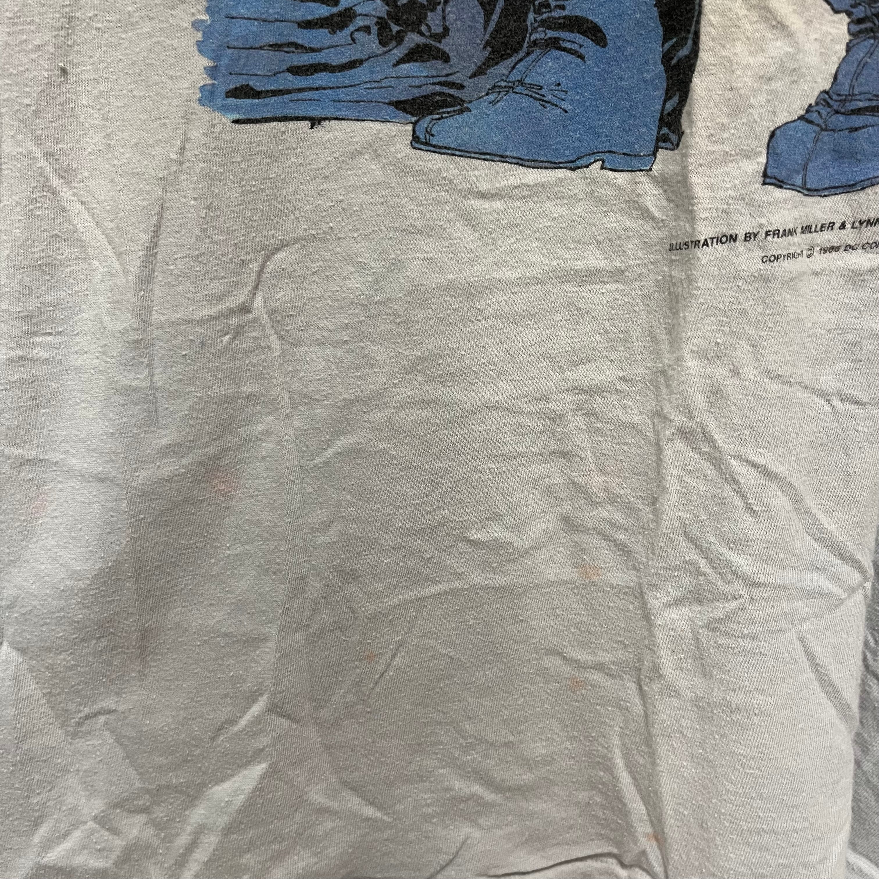 Vintage/T-Shirt/XL/Cotton/GRY/1986 frank miller batman view 7