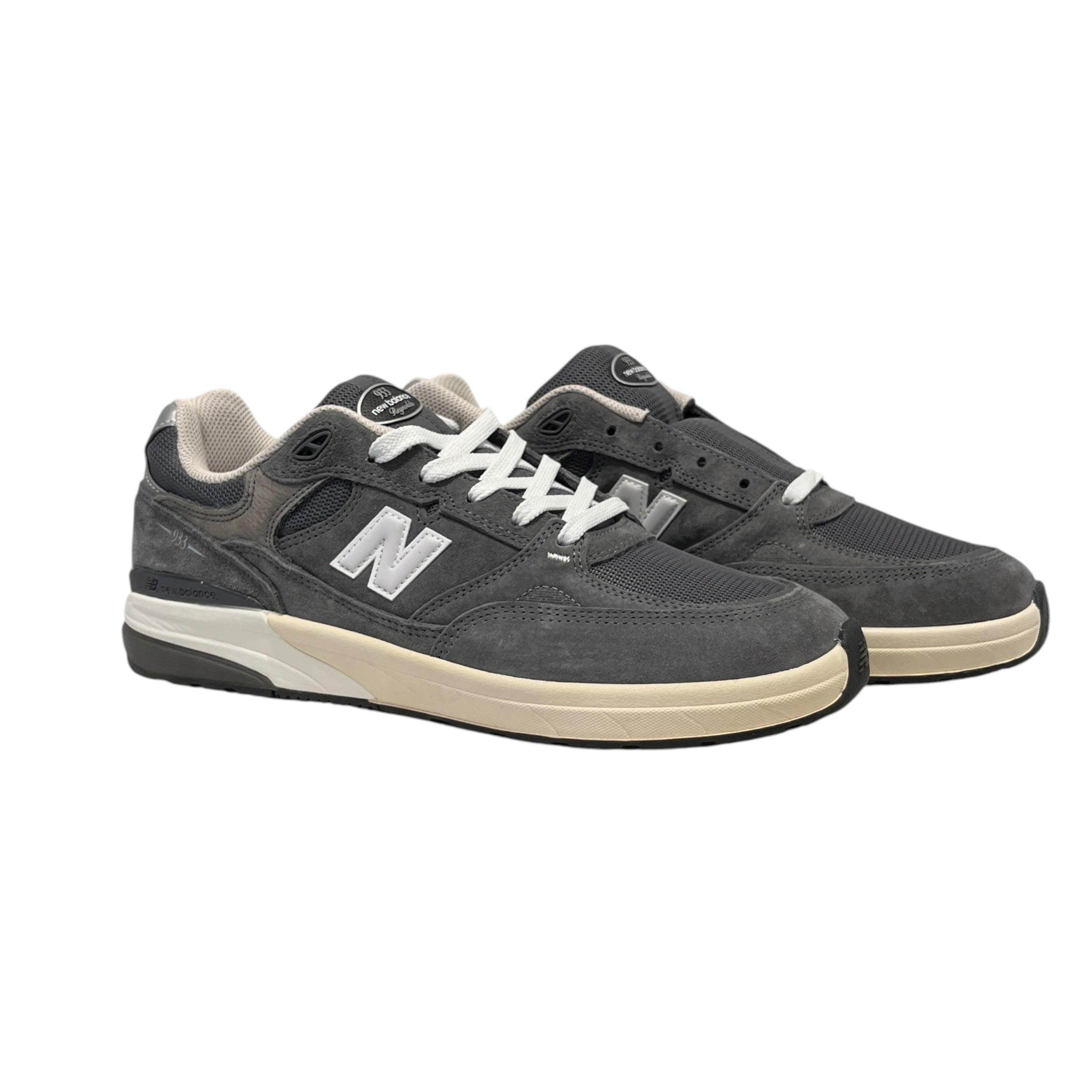 NEW BALANCE/Low-Sneakers/US 12/GRY/NB 993 ANDREW REYNOLDS GRY view 1