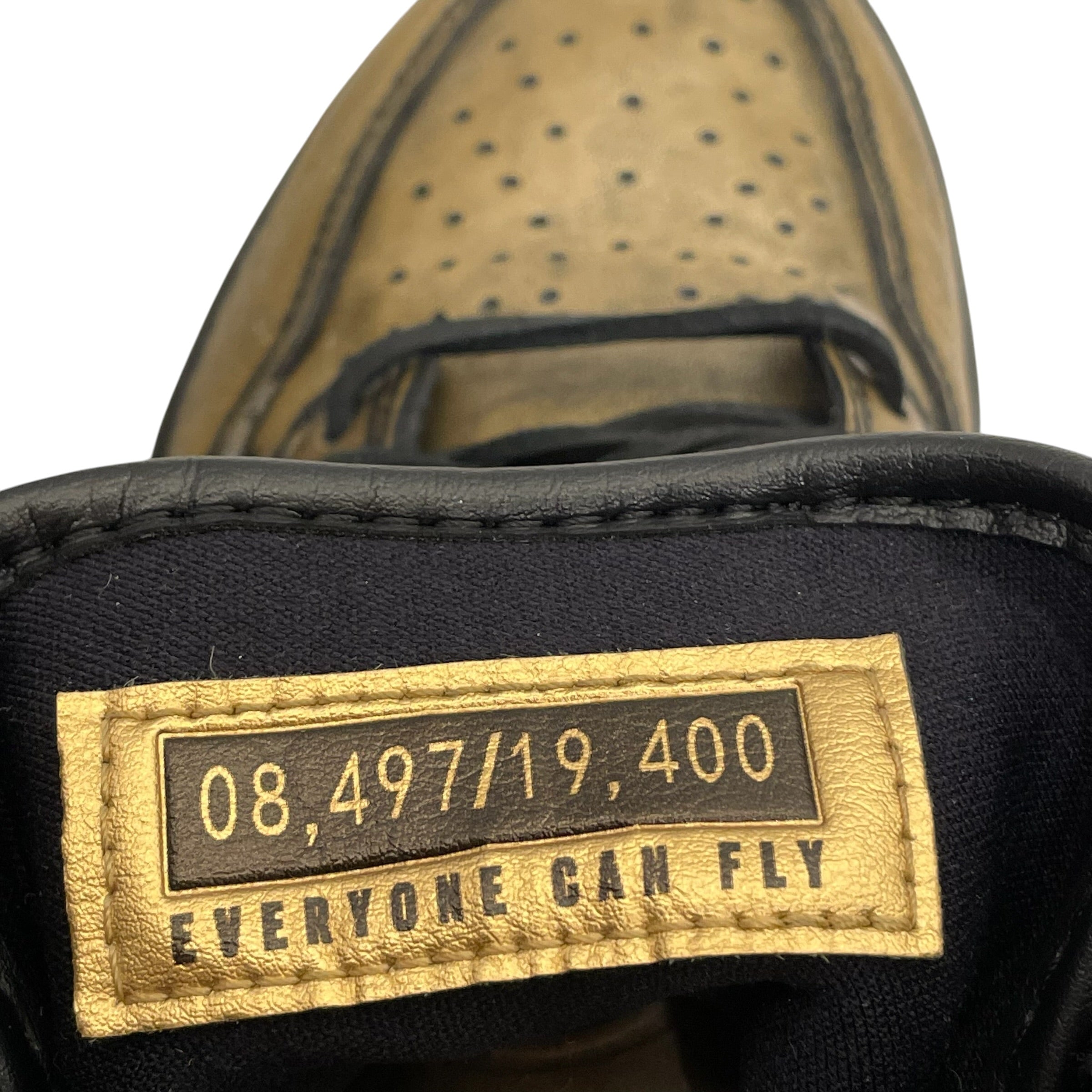 NIKE/Hi-Sneakers/US 10.5/GLD/jordan 1 wings view 6