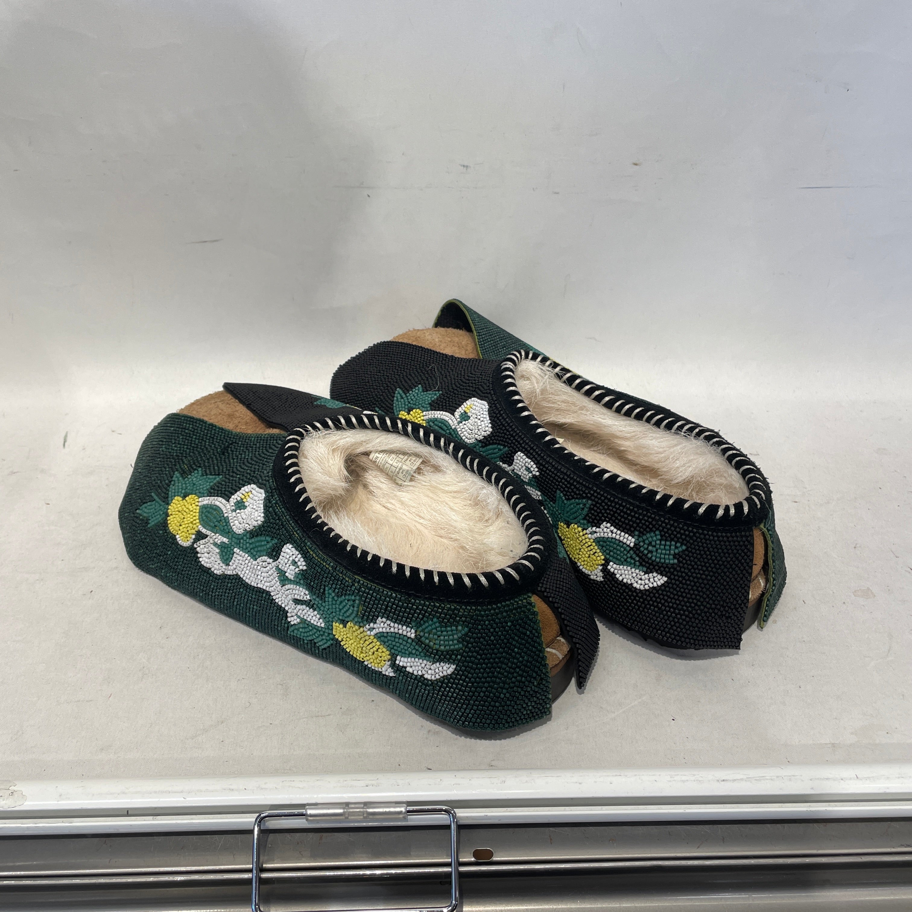 DENIM TEARS/UGG australia/Loafers/US 10/All Over Print/GRN/Slip-on/Tasman view 2