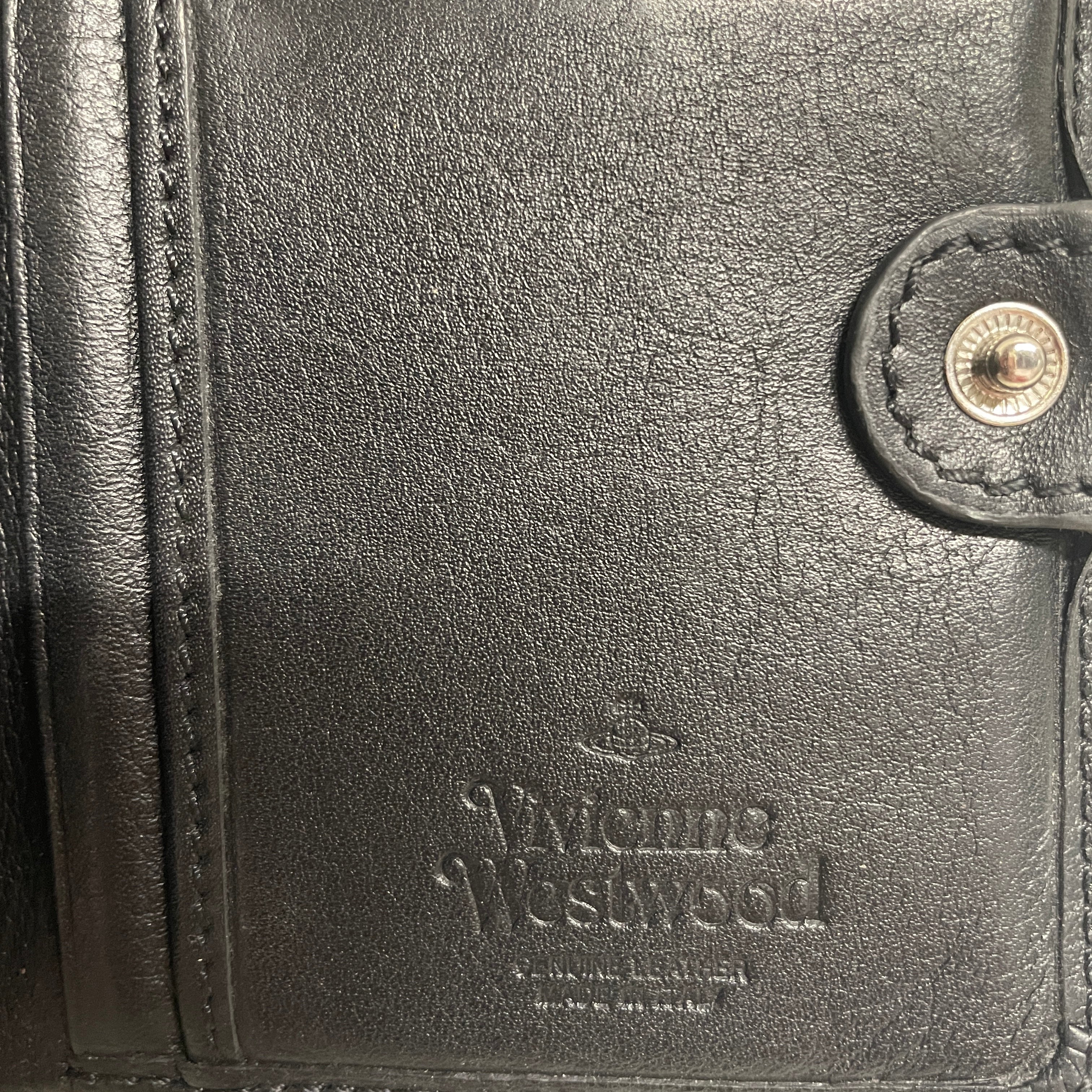 Vivienne Westwood/Wallet/Leather/BLK/M's/ORB LOGO LEATHER WALLET view 5