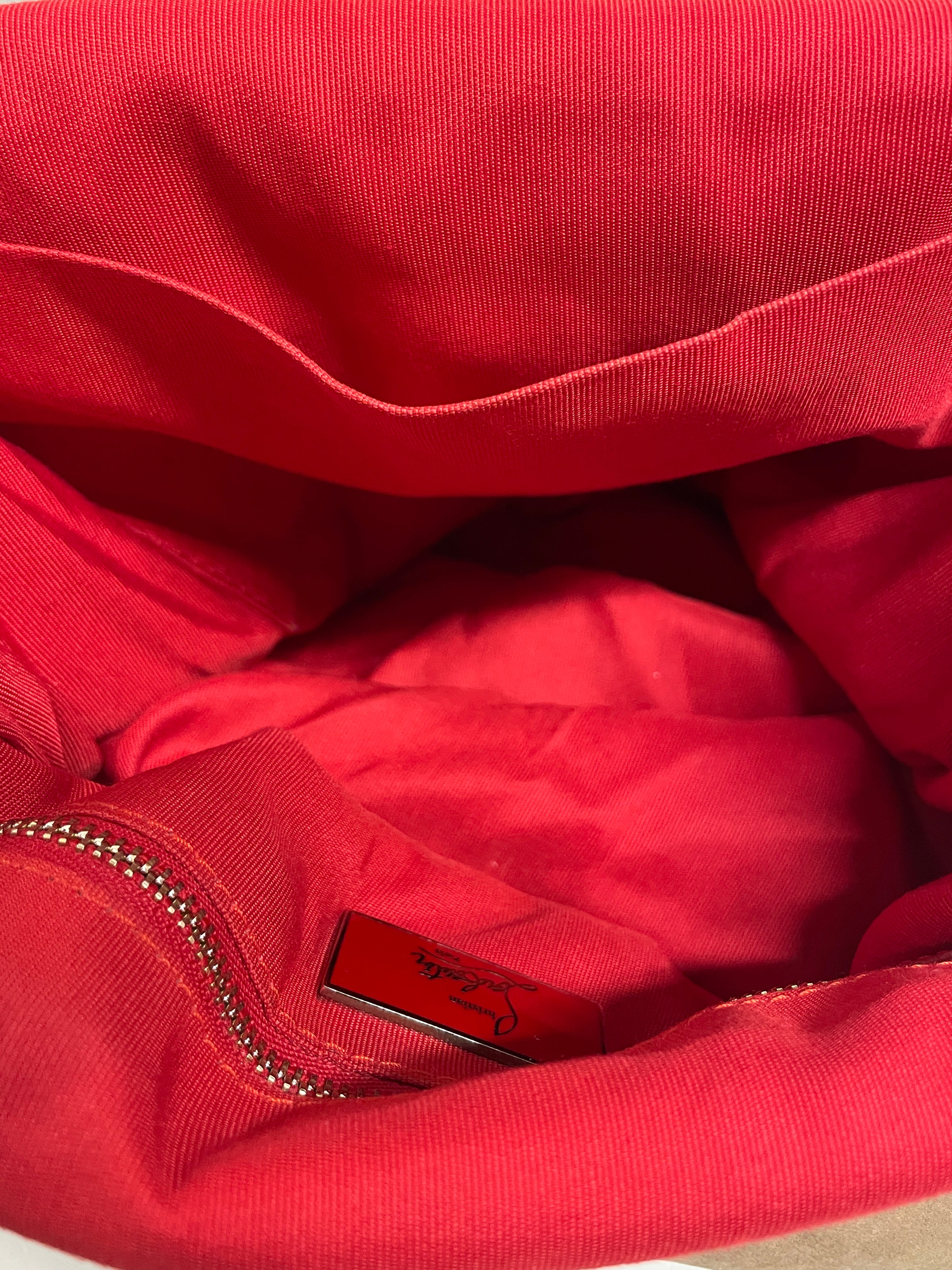 Christian Louboutin/Hand Bag/Suede/BEG/TJ26WV4 view 5