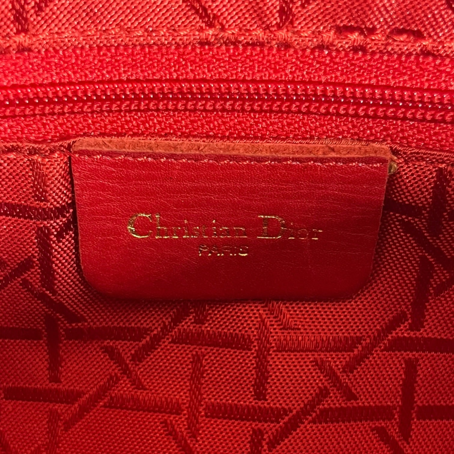 Christian Dior/Hand Bag/Cotton/BLK/Dior Hand Bag view 7