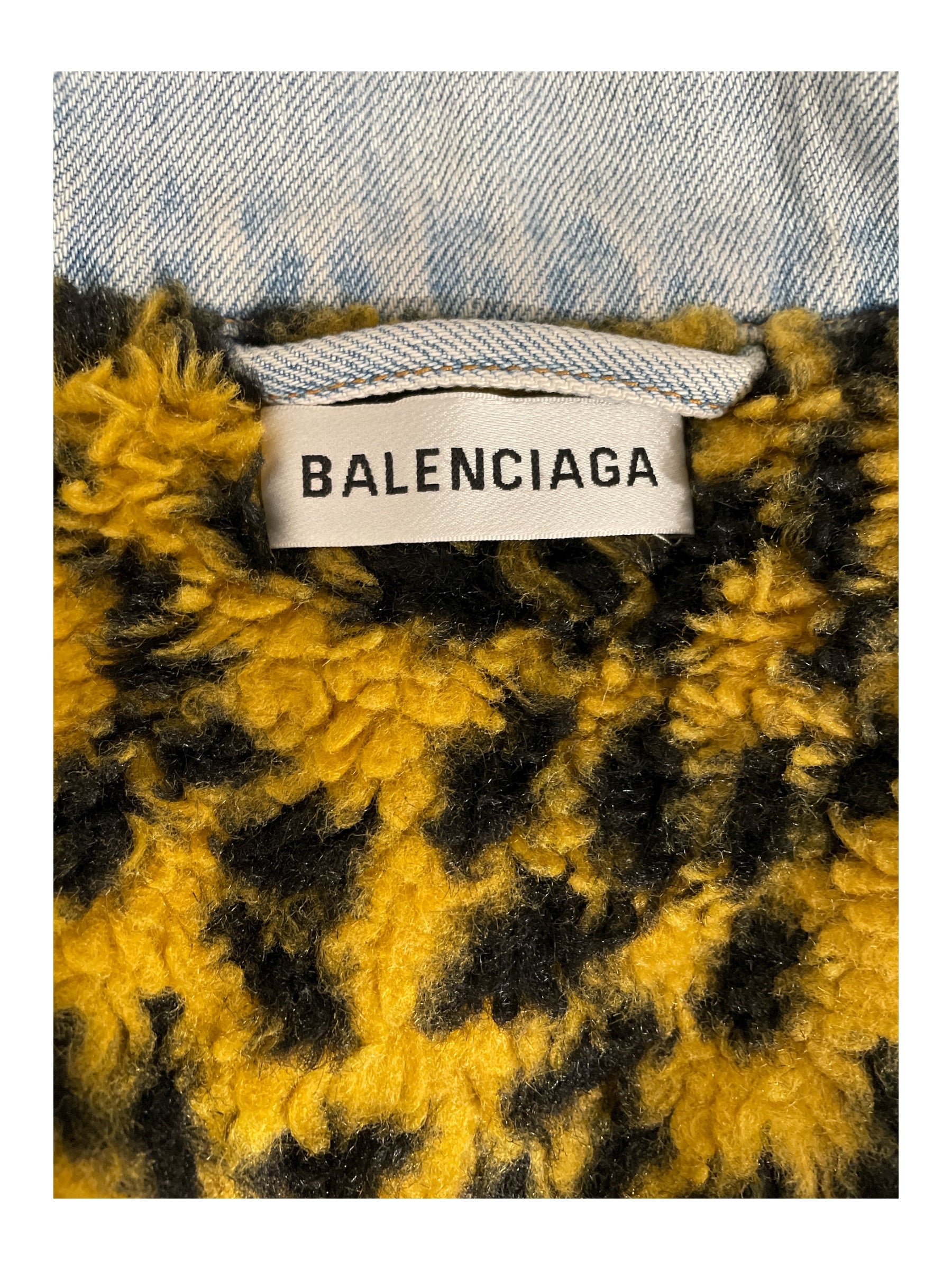BALENCIAGA/Denim Jkt/34/Denim/BLU/ view 3