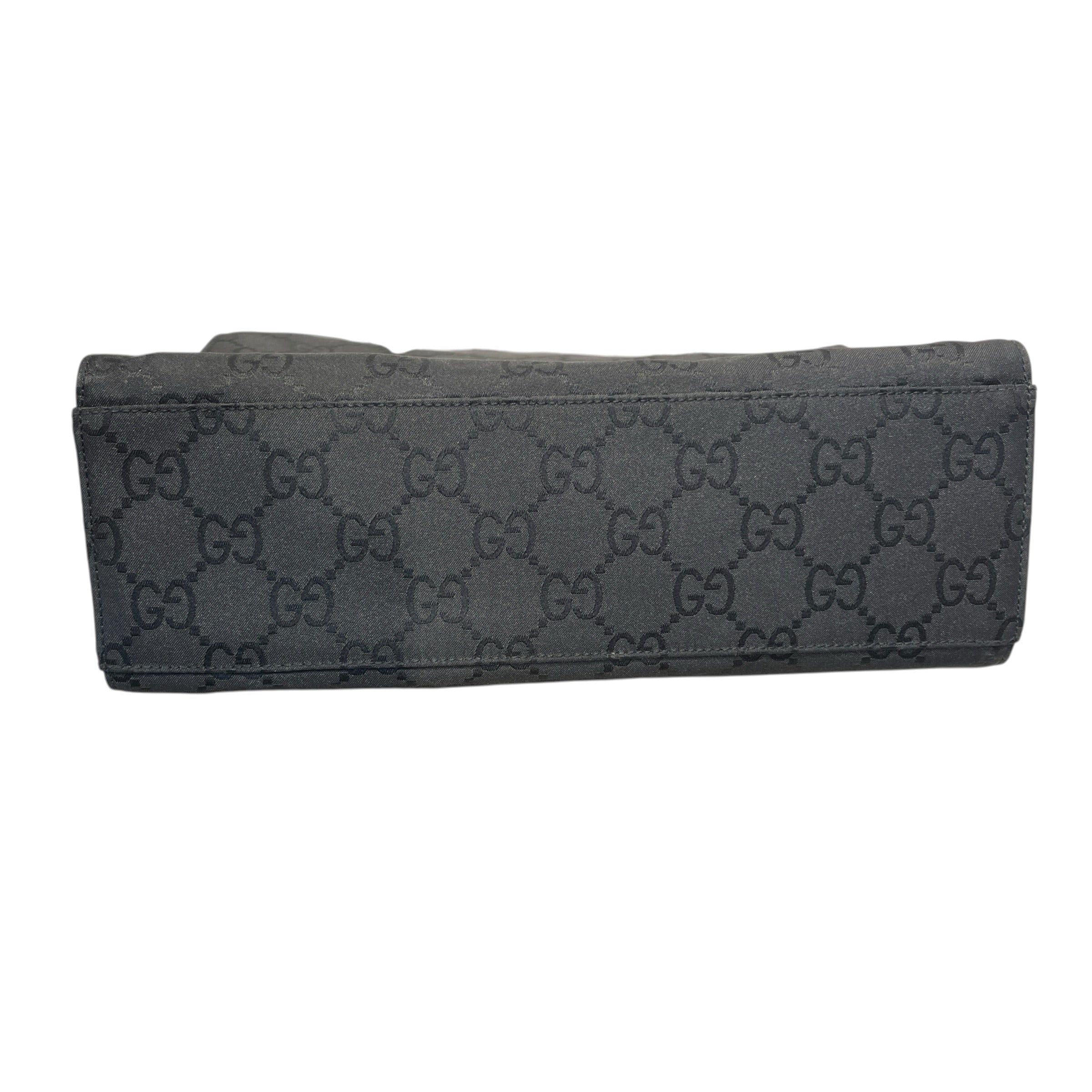 GUCCI/Bag/Monogram/Nylon/BLK/Monogram banbo Handle tote view 5