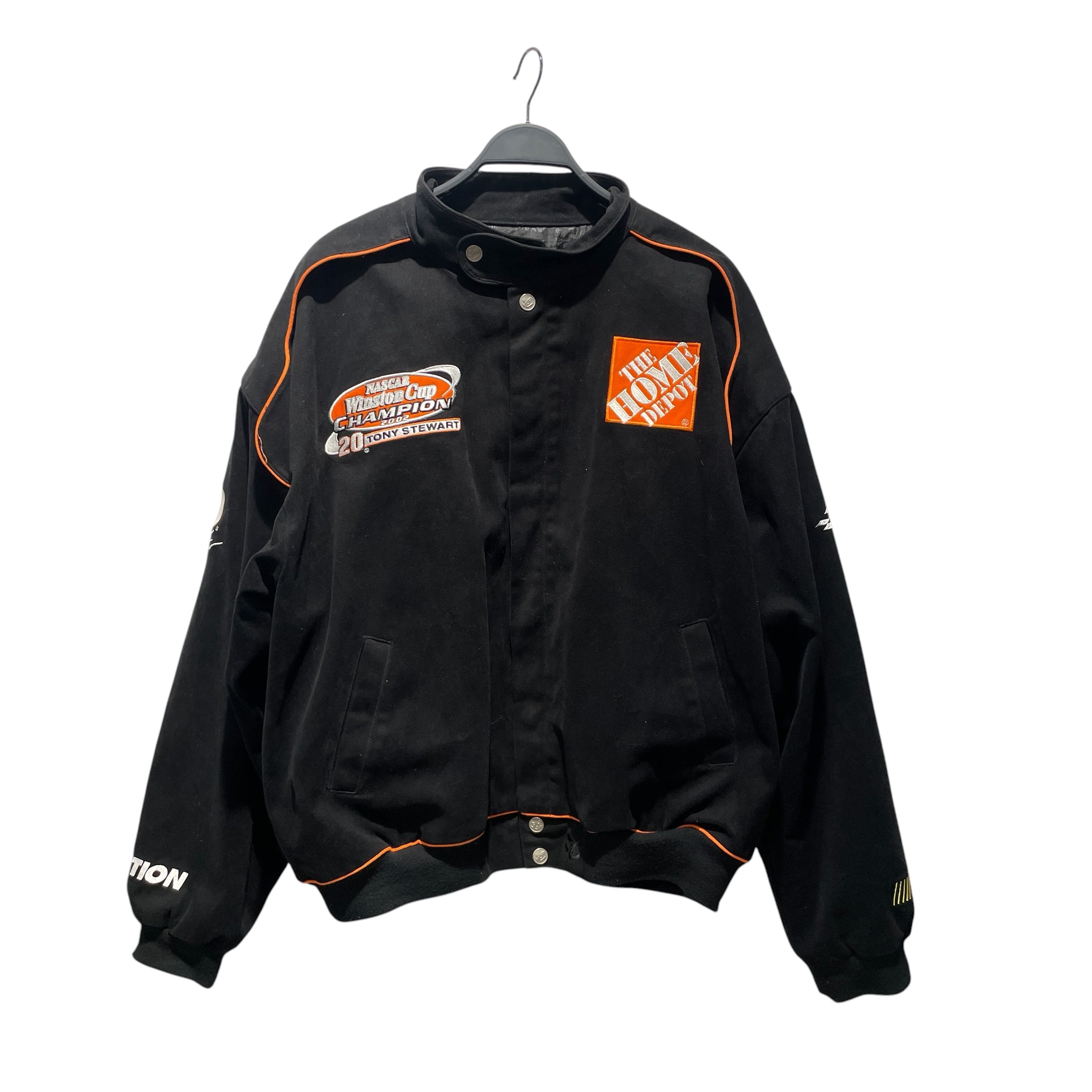 CHASEAUTHENTICS/Souvenir Jkt/XXL/Cotton/BLK/All Over Print/02 Tony Stewart Home Depot view 1