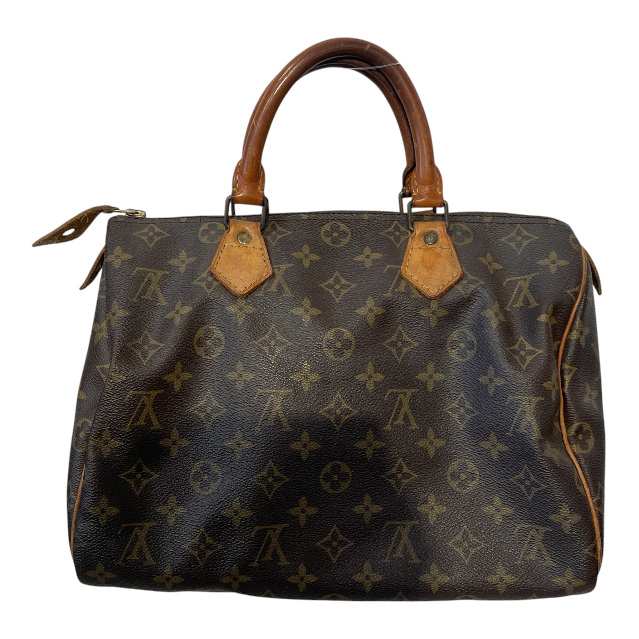 LOUIS VUITTON/Bag/Monogram/Leather/BRW/SPEEDY 30 view 2