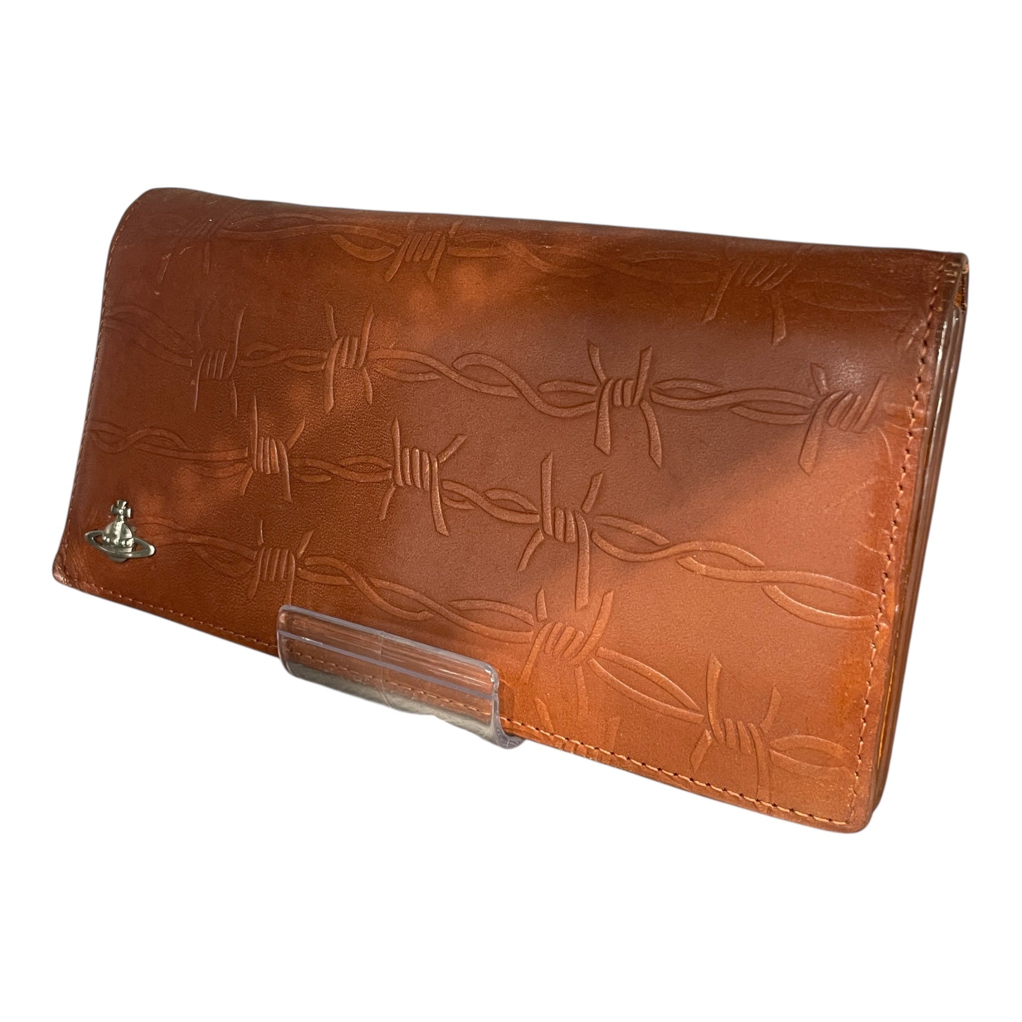 Vivienne Westwood/Bifold Wallet/All Over Print/Leather/CML/BARBWIRE view 1