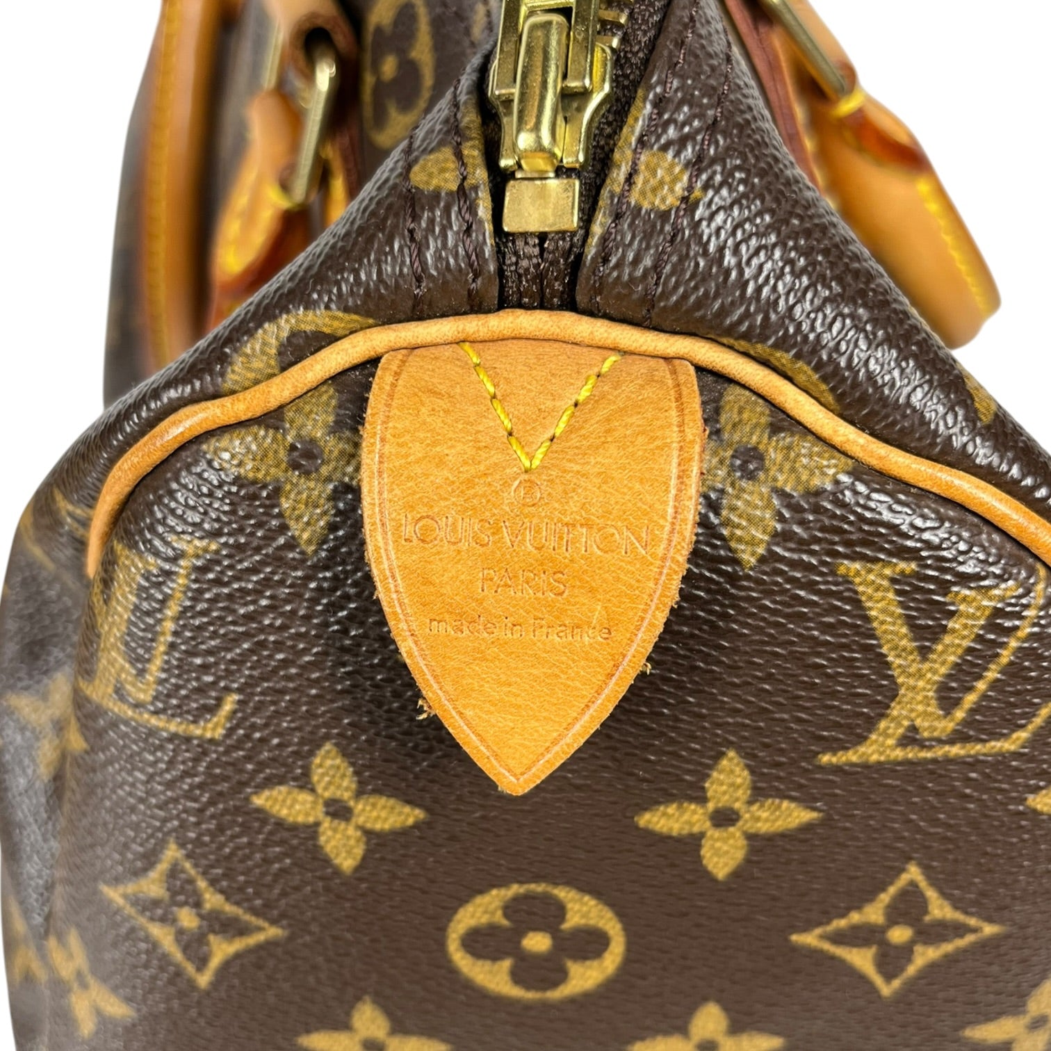 LOUIS VUITTON/Hand Bag/Monogram/Leather/BRW/SPEEDY 30 view 4