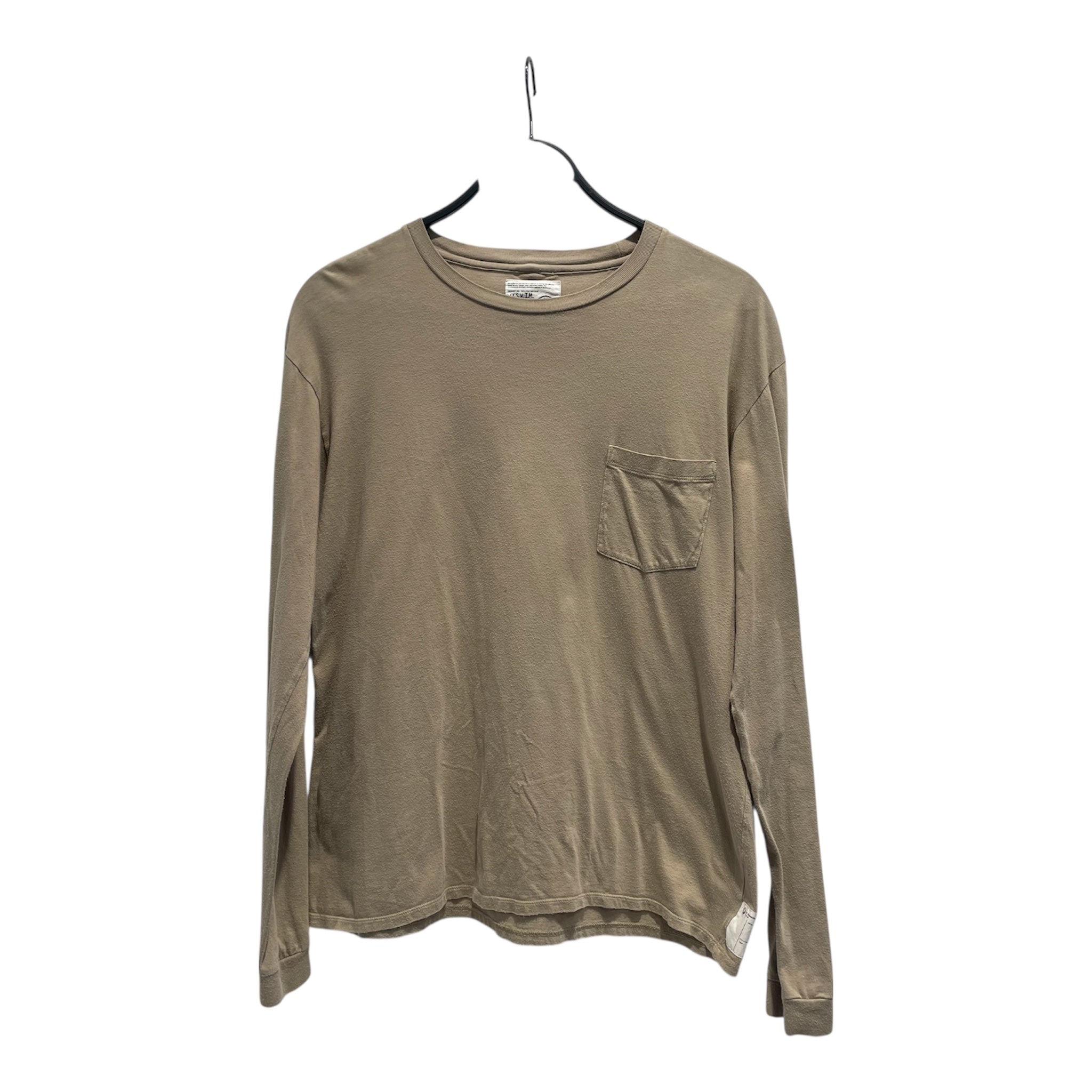 visvim/LS T-Shirt/L/Cotton/BEG/ view 1