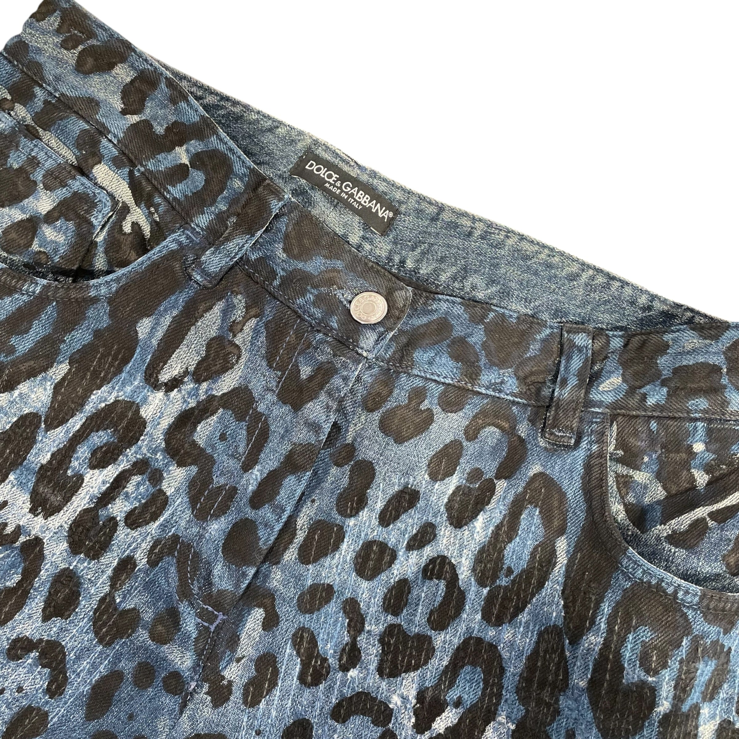 DOLCE&GABBANA/Bottoms/44/Denim/BLU/ view 3