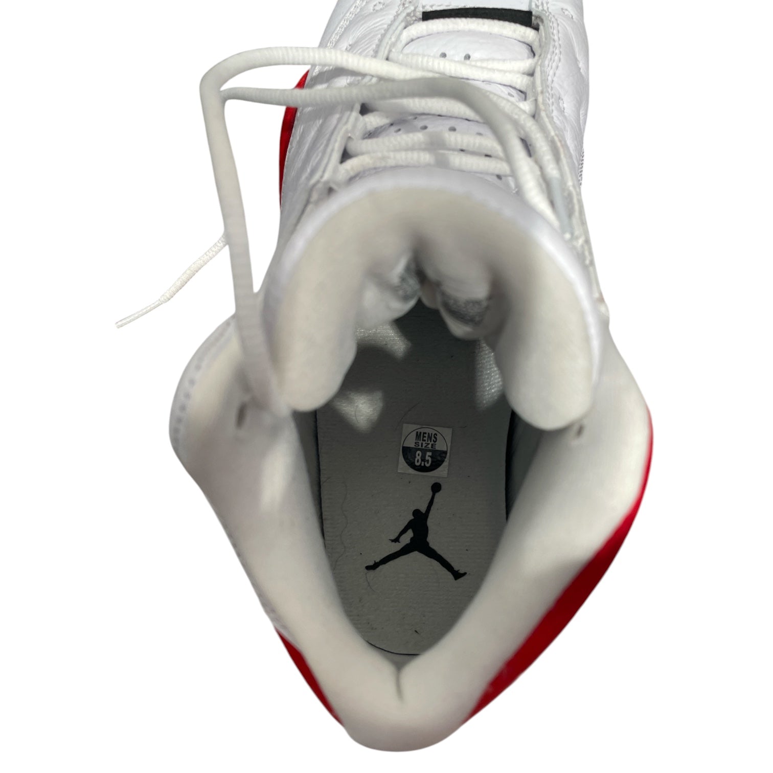 JORDAN BRAND/Hi-Sneakers/US 8.5/Leather/WHT/414571-102 view 3