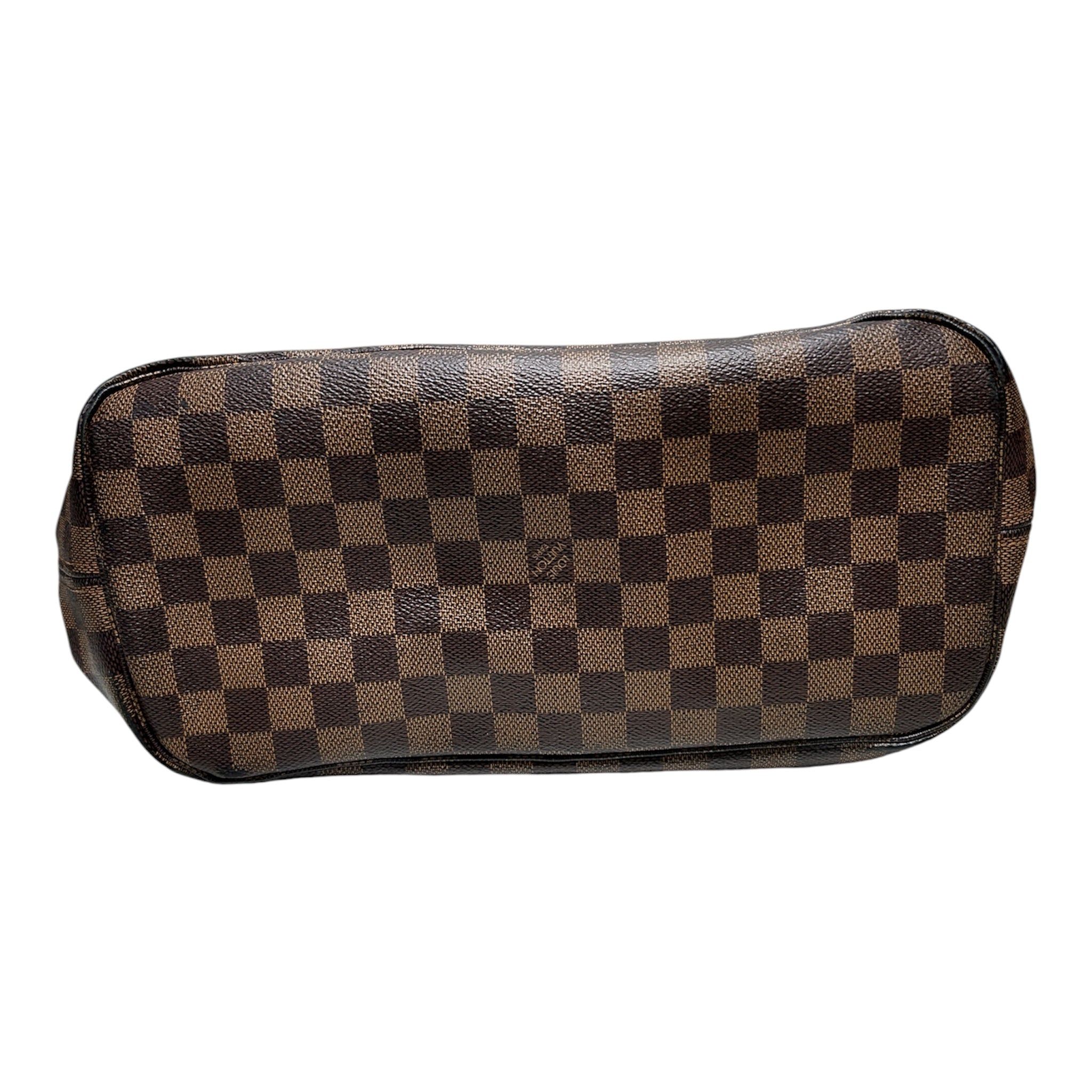 LOUIS VUITTON/Tote Bag/All Over Print/Leather/BRW/DAMIER NEVERFULL view 3