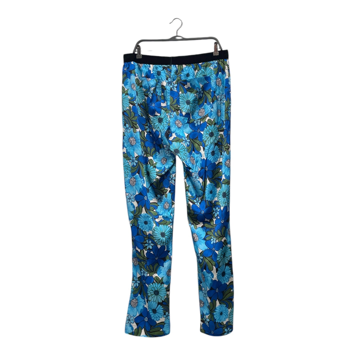 TOM FORD/Straight Pants/XXL/Silk/BLU/Low-rise/Floral Pattern/tom ford silk bottoms floral view 2