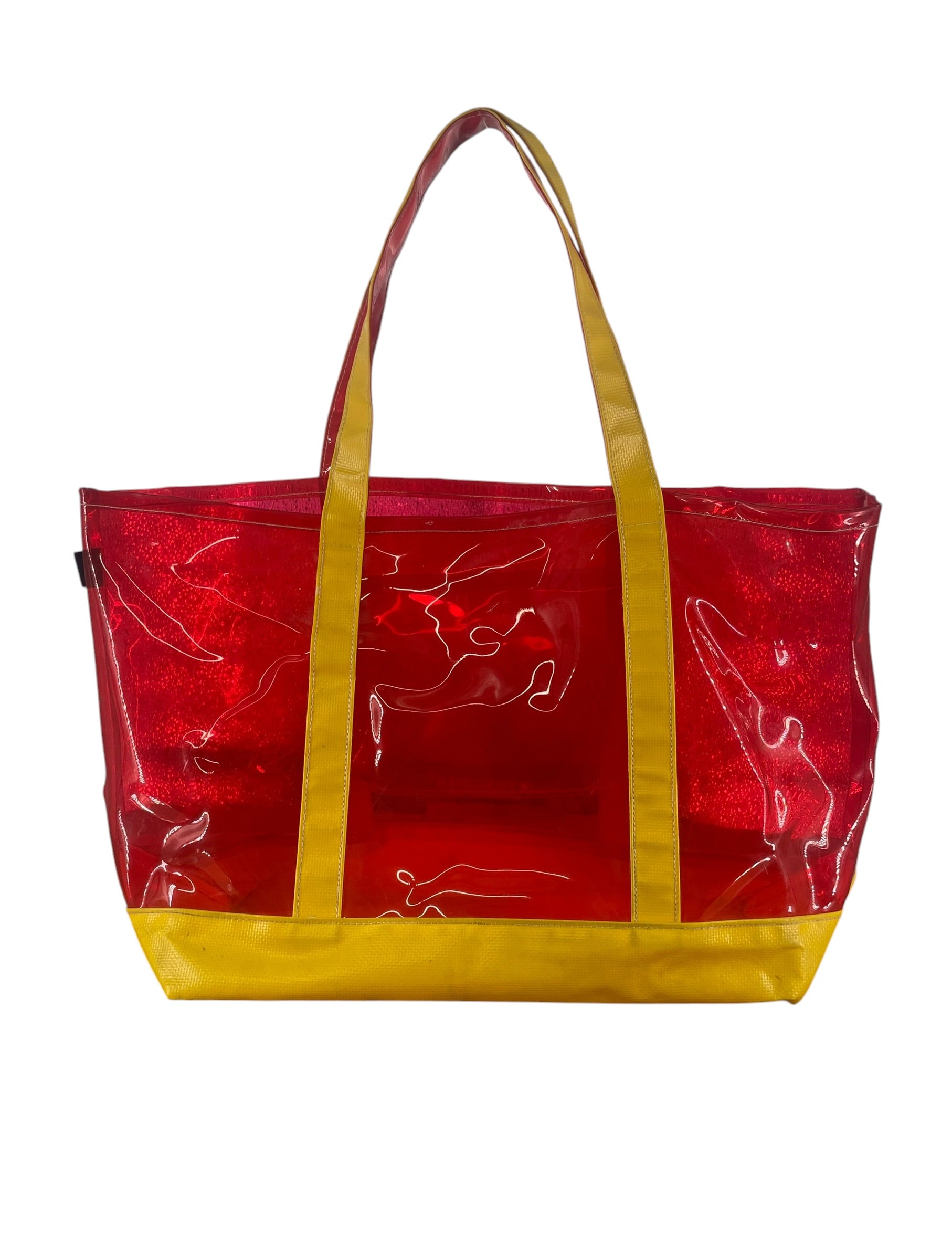 UNDERCOVER/Tote Bag/RED/RED VINYL TOTE view 2