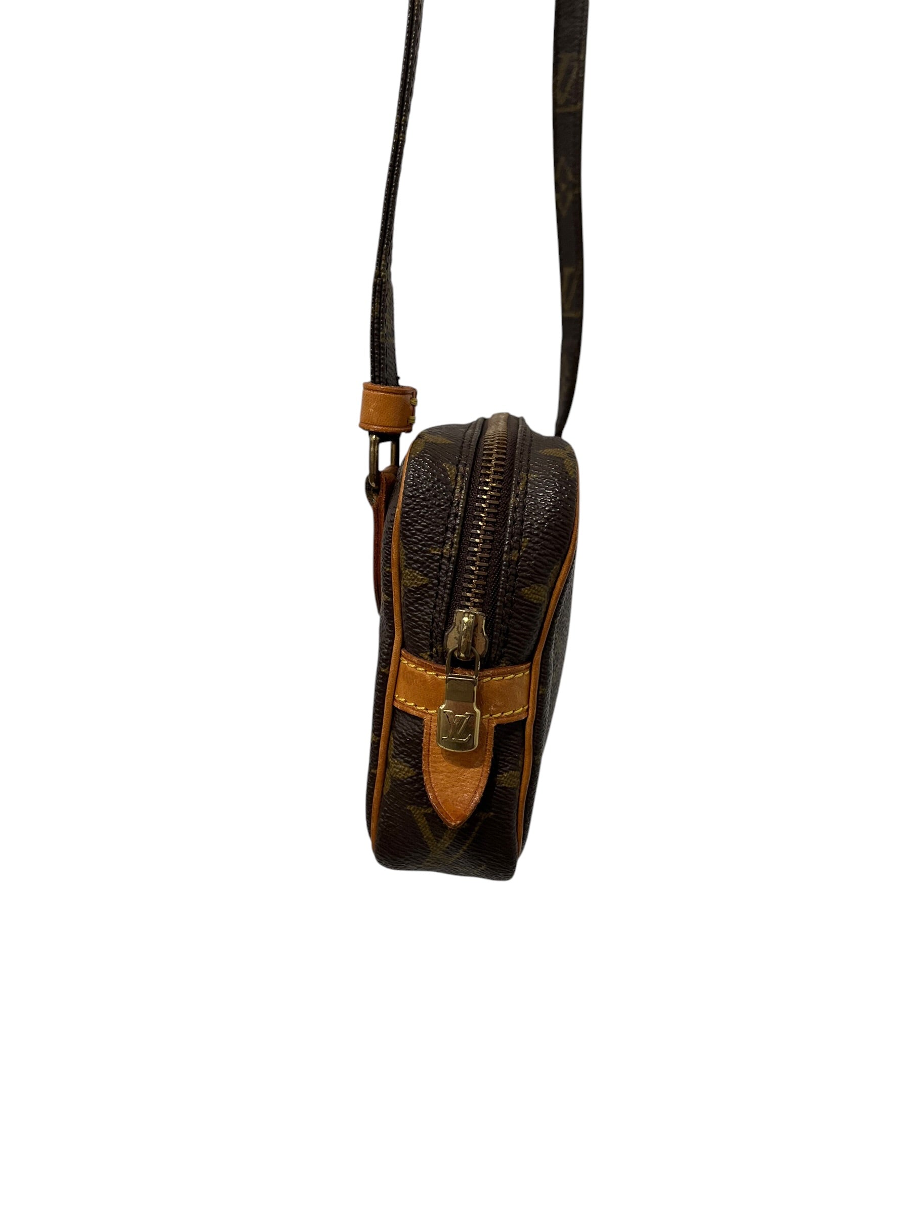 LOUIS VUITTON/Cross Body Bag/Brown/Monogram/POCHETTE MARLY BANDOULIERE_MONOGRAM CANVAS/M51828 view 2