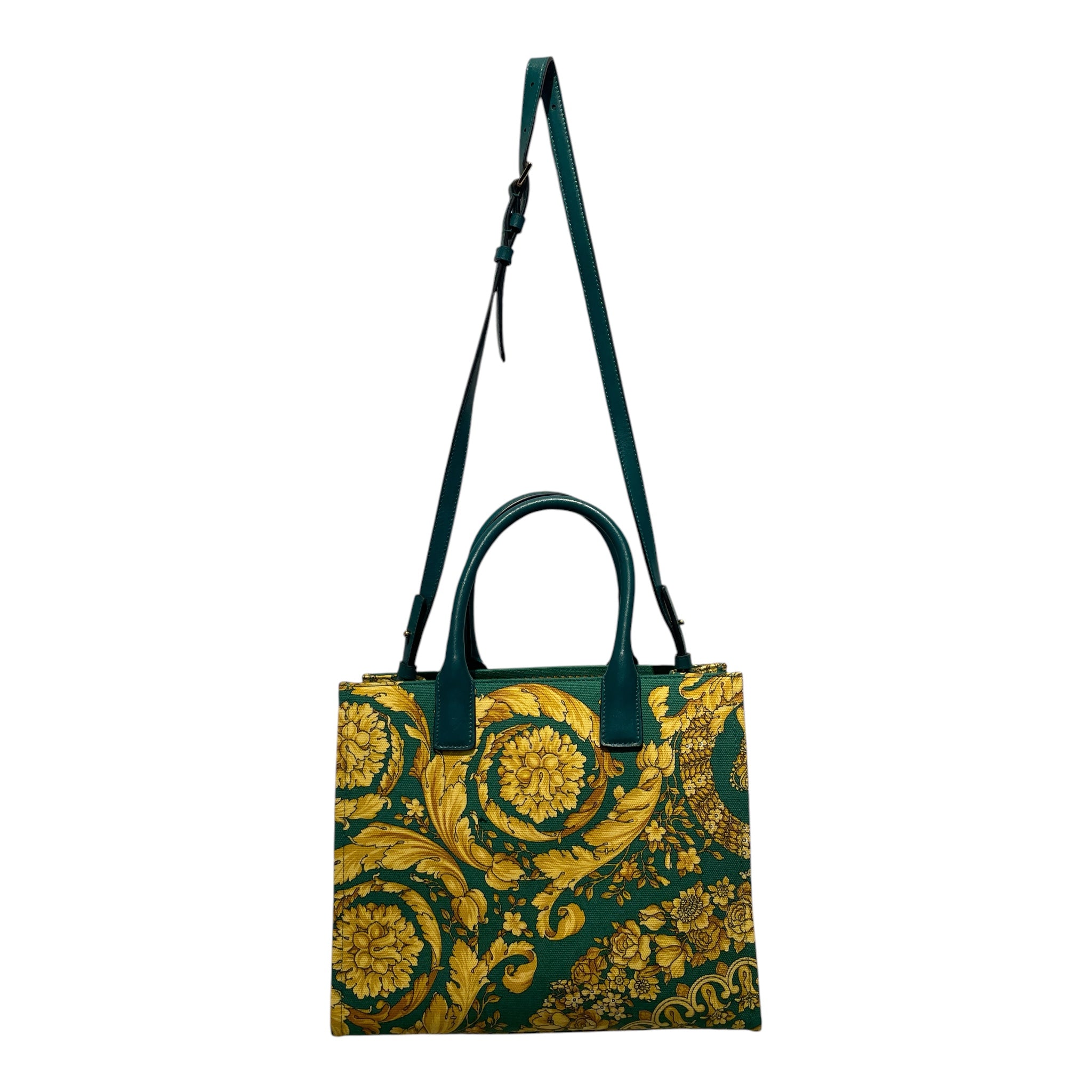 VERSACE/Tote Bag/Floral Pattern/Cotton/MLT/ view 2