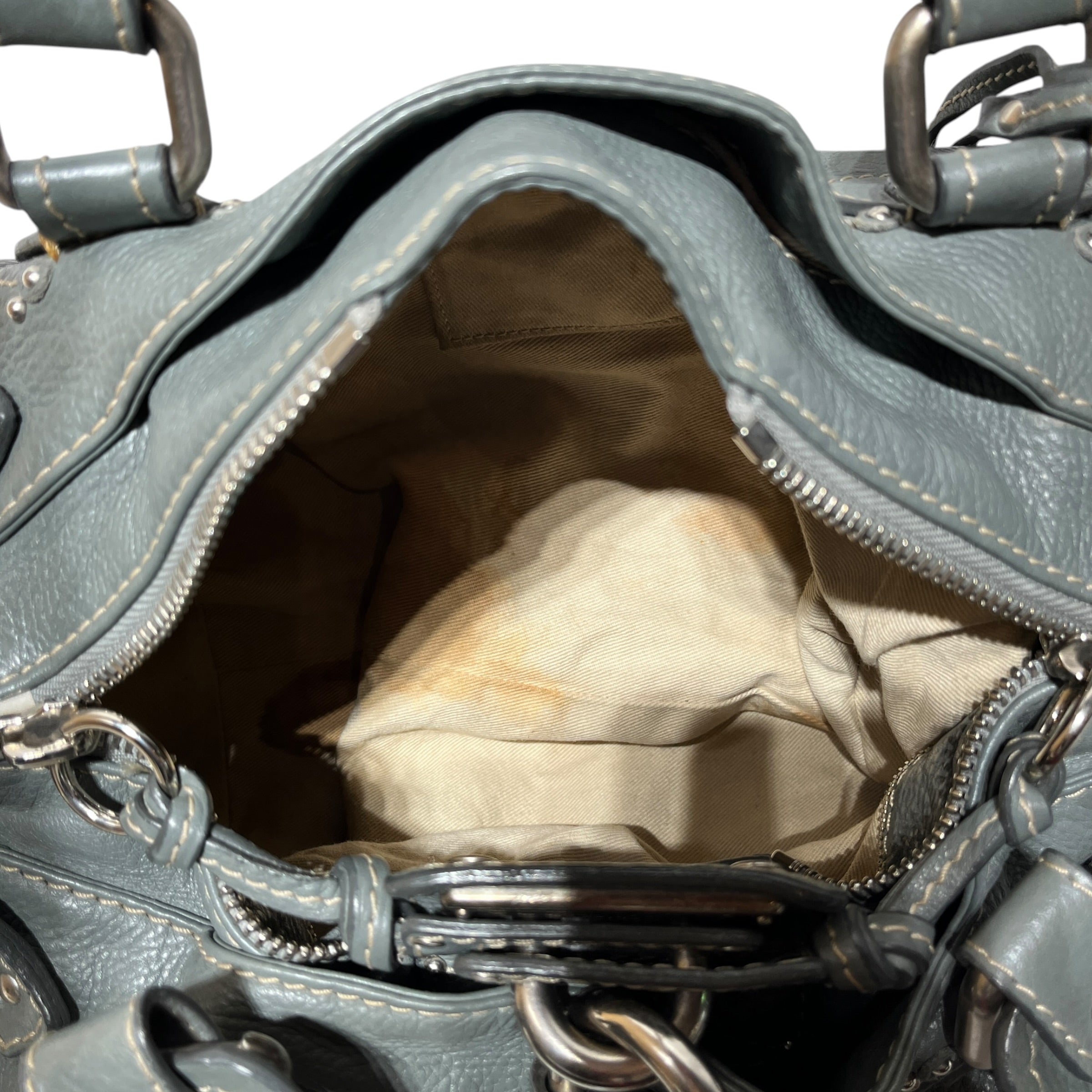 Chloe/Hand Bag/Leather/GRN/PADDINGTON view 4