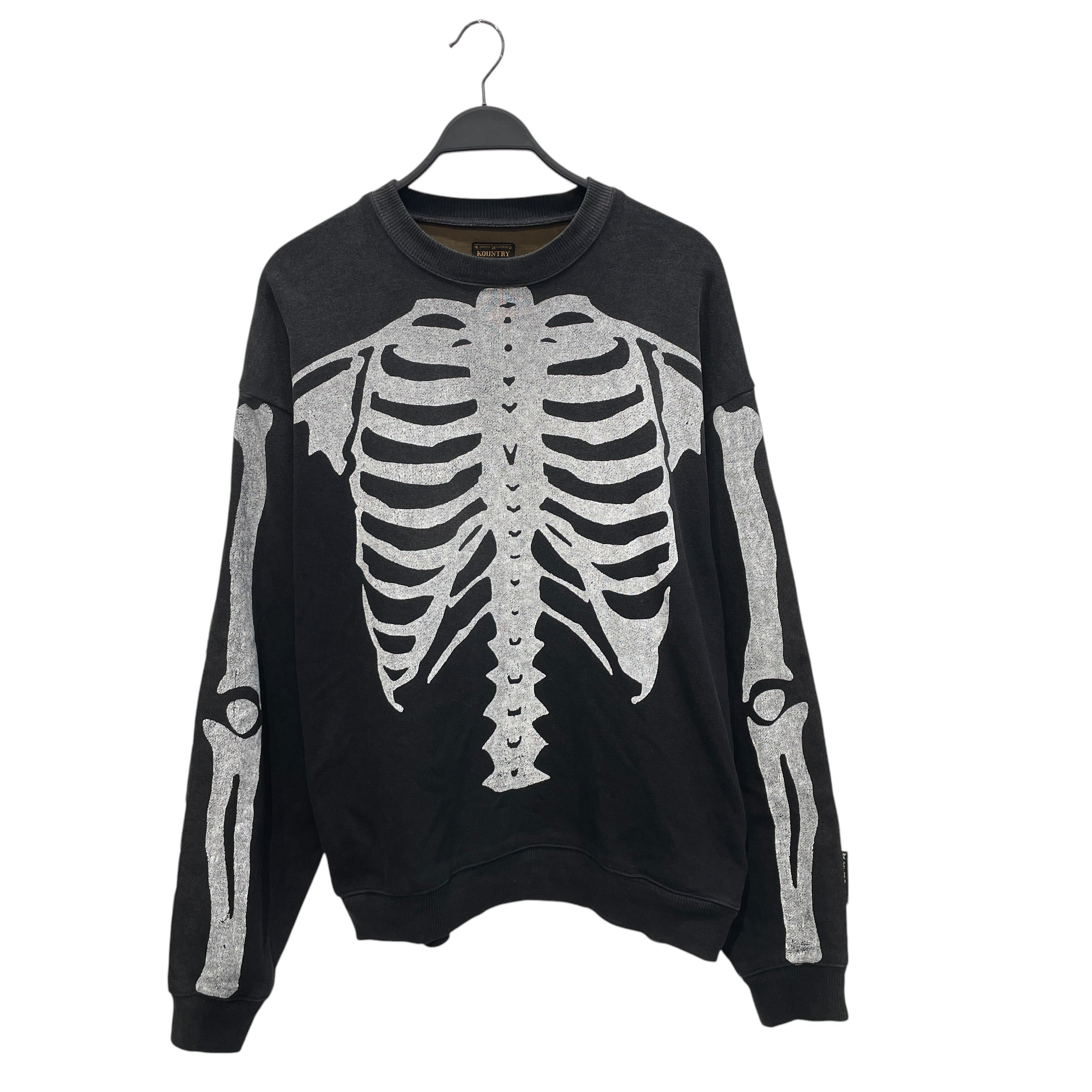 KAPITAL/Sweater/3/Graphic/Cotton/GRY/CHEST view 1