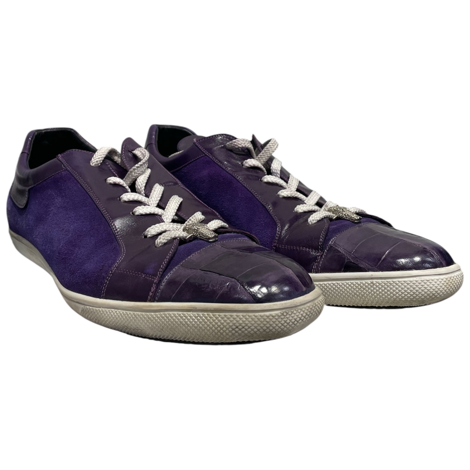 Studio Belvedere/Low-Sneakers/EU 43/Leather/PPL/Alligator Skin Sneaker view 1