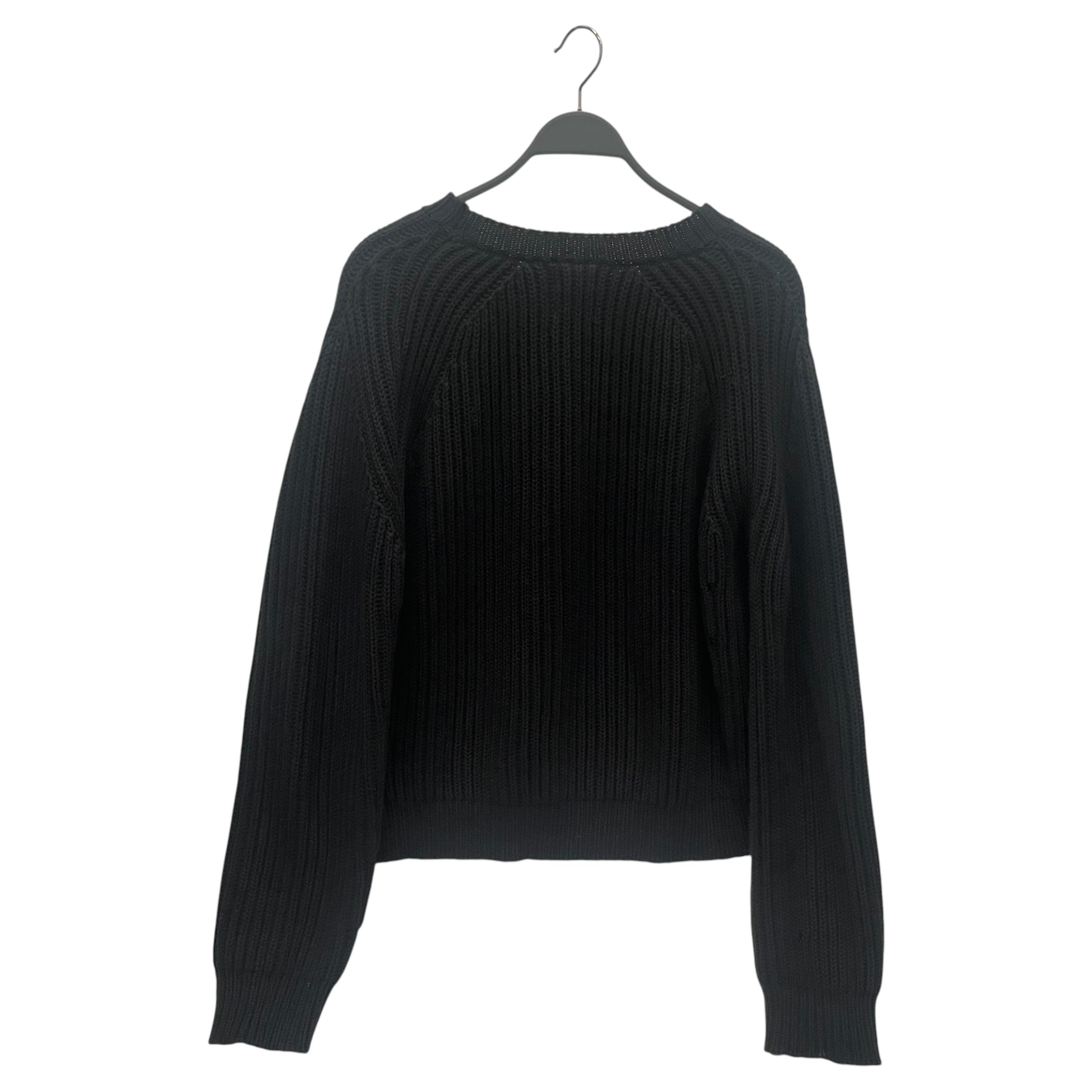 K-TWO STUDIOS/Heavy Sweater/LG/Cotton/BLK/FISHERMAN KNIT view 2