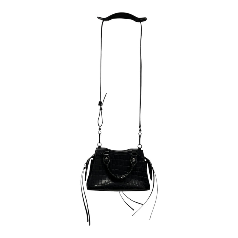 BALENCIAGA/Cross Body Bag/Leather/BLK/MINI CITY BAG