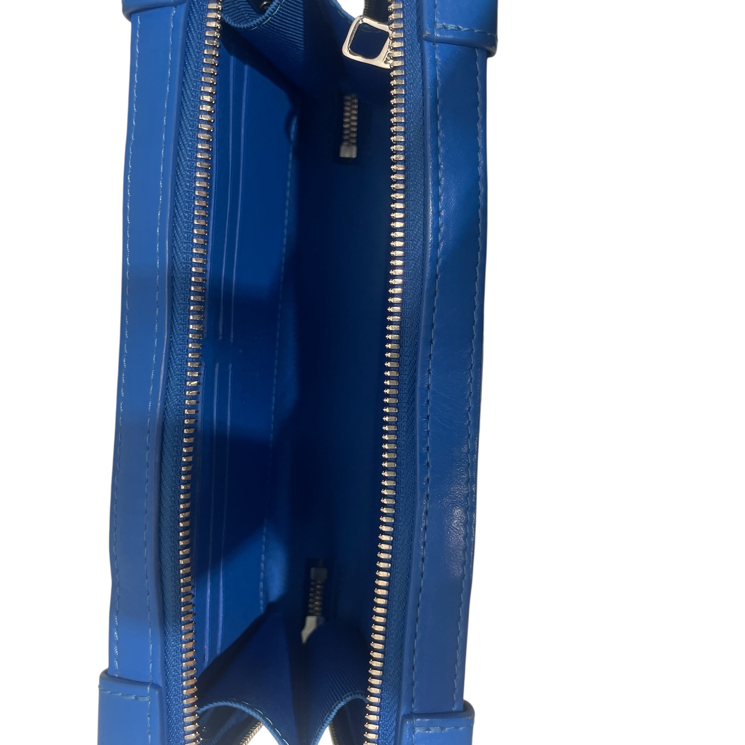 LOUIS VUITTON/Cross Body Bag/Monogram/Leather/BLU/Virgil Clouds view 4