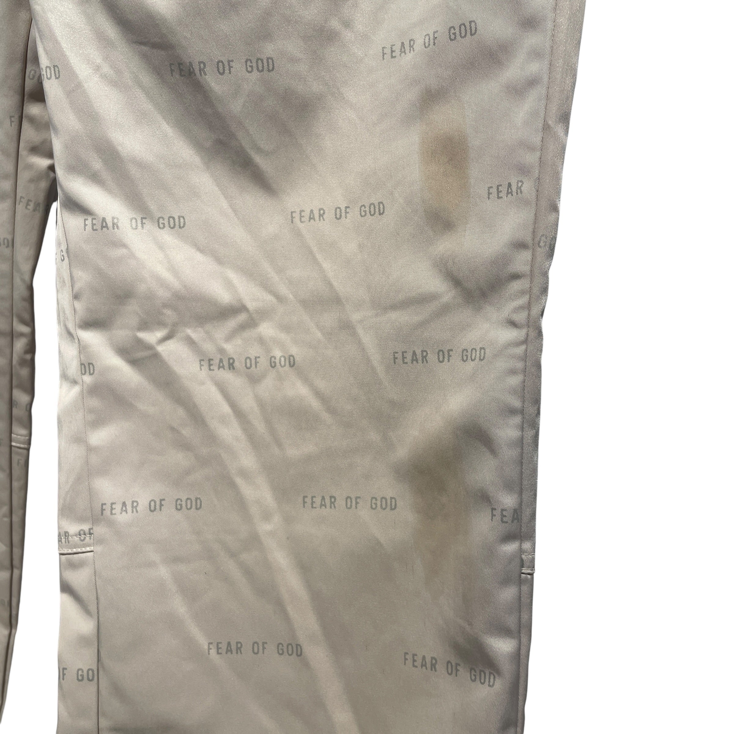 FEAR OF GOD/Pants/XL/Nylon/CRM/Monogram/cream view 5