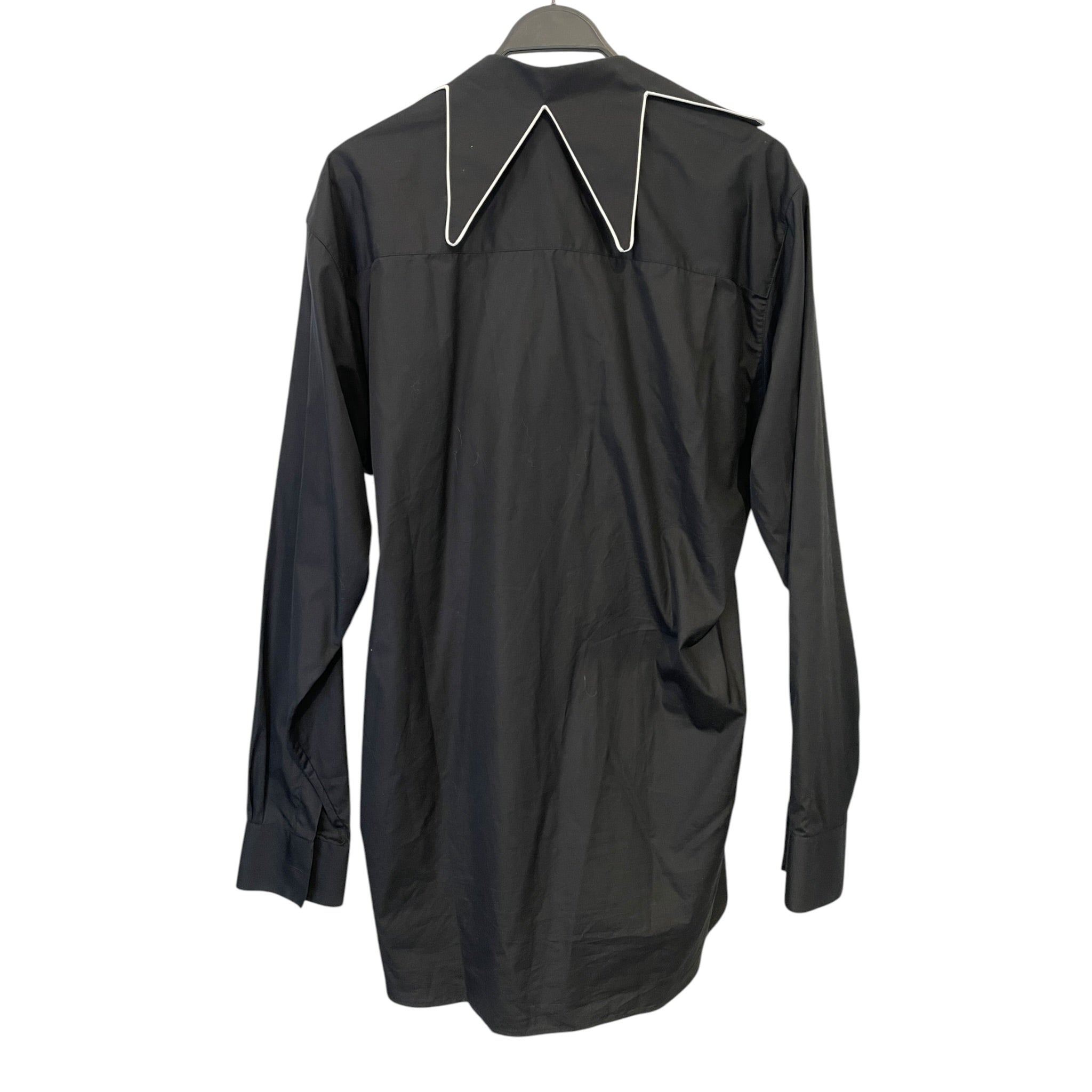 CHARLES JEFFREY LOVERBOY/LS Shirt/XL/Cotton/BLK/STAR COLLAR view 2