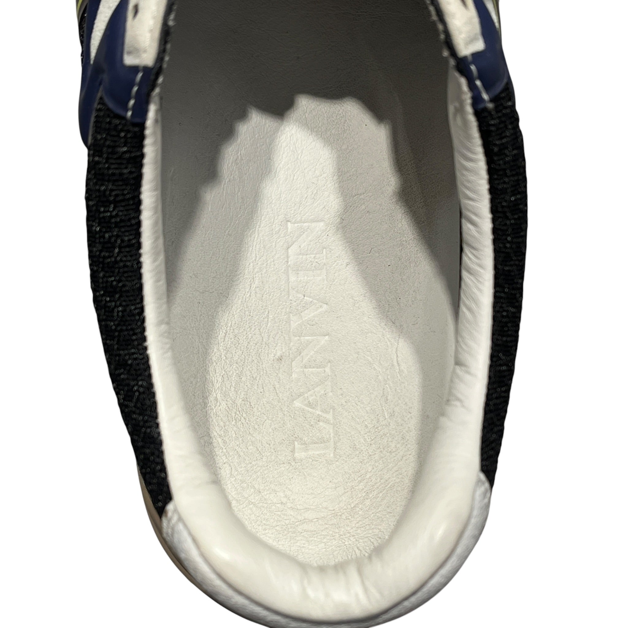 LANVIN/Low-Sneakers/US 10/BLU/LANVIN BLUE&GREEN SNEAKER view 3