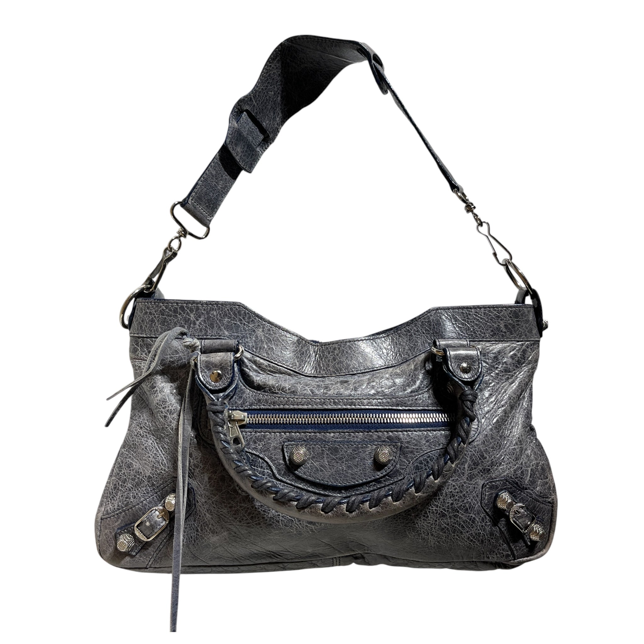 BALENCIAGA/Cross Body Bag/Leather/IDG/city view 1