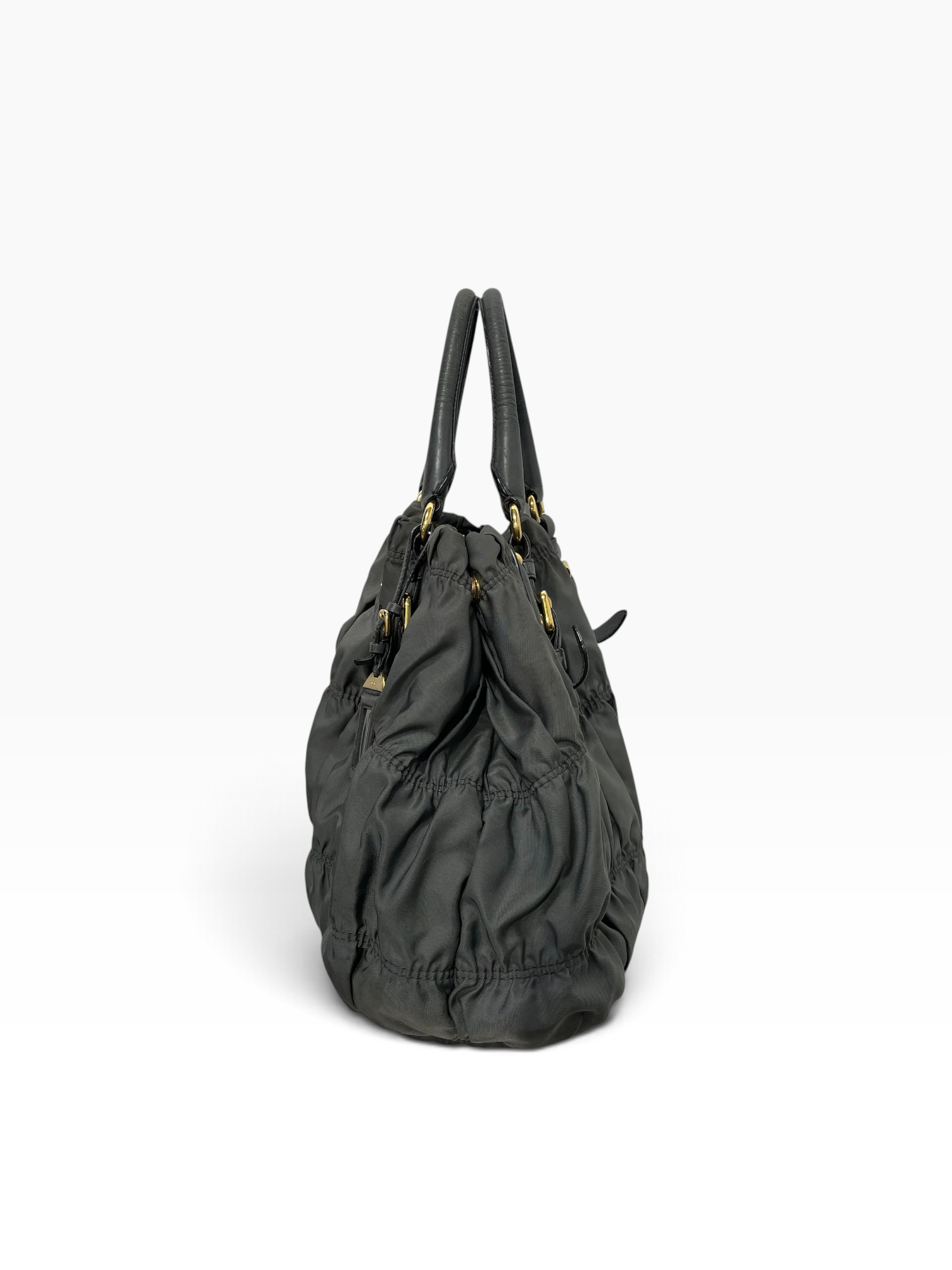 PRADA/Tote Bag/Nylon/GRY/TESSUTO TOTE view 5