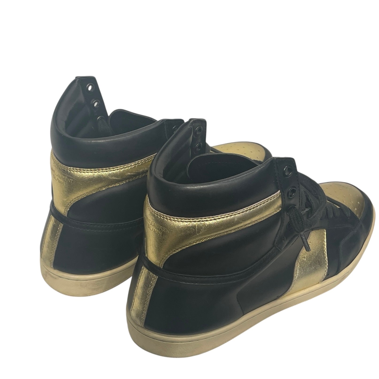 SAINT LAURENT/Hi-Sneakers/EU 44/Leather/GLD/ view 2