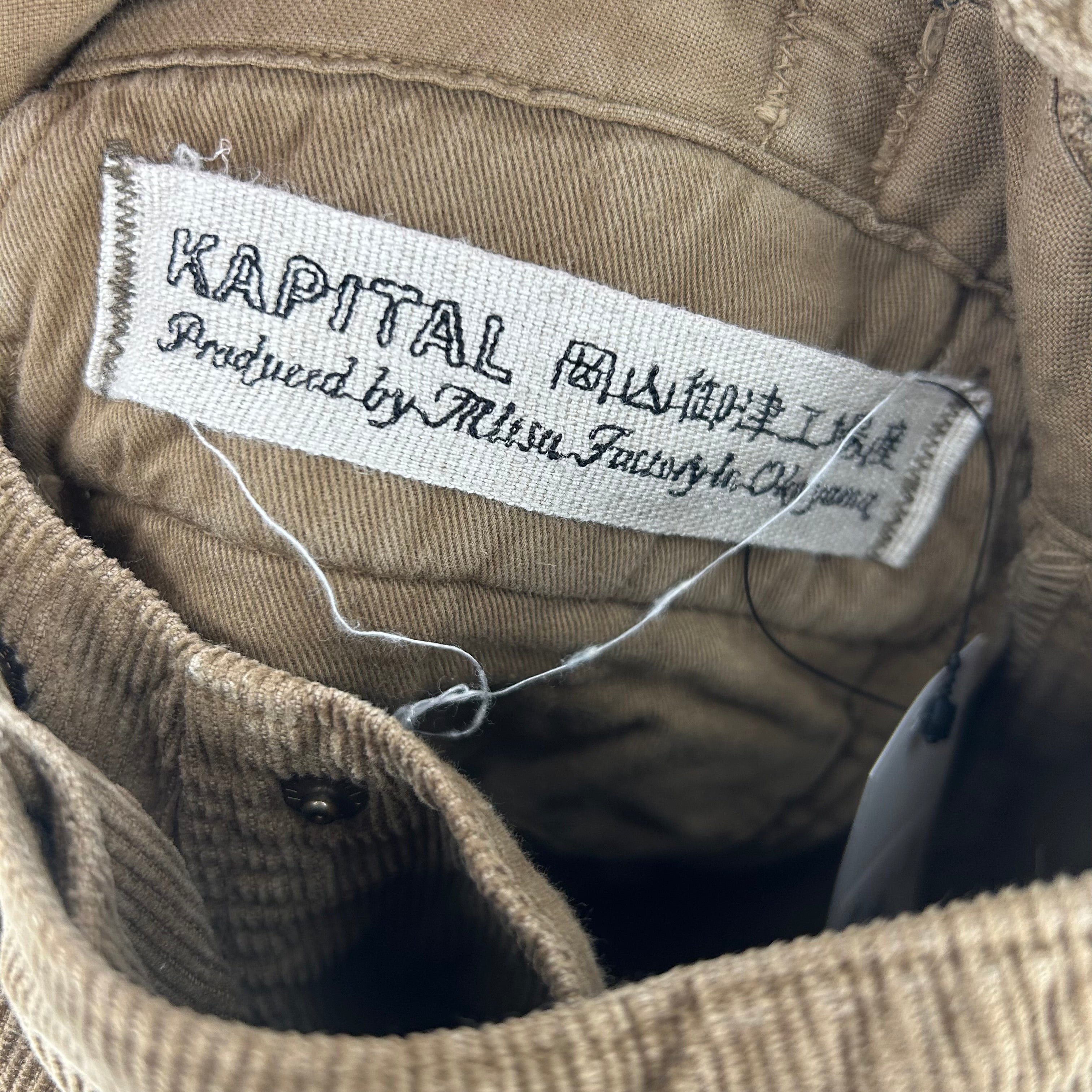 KAPITAL/Pants/S/Camel/Cotton view 4