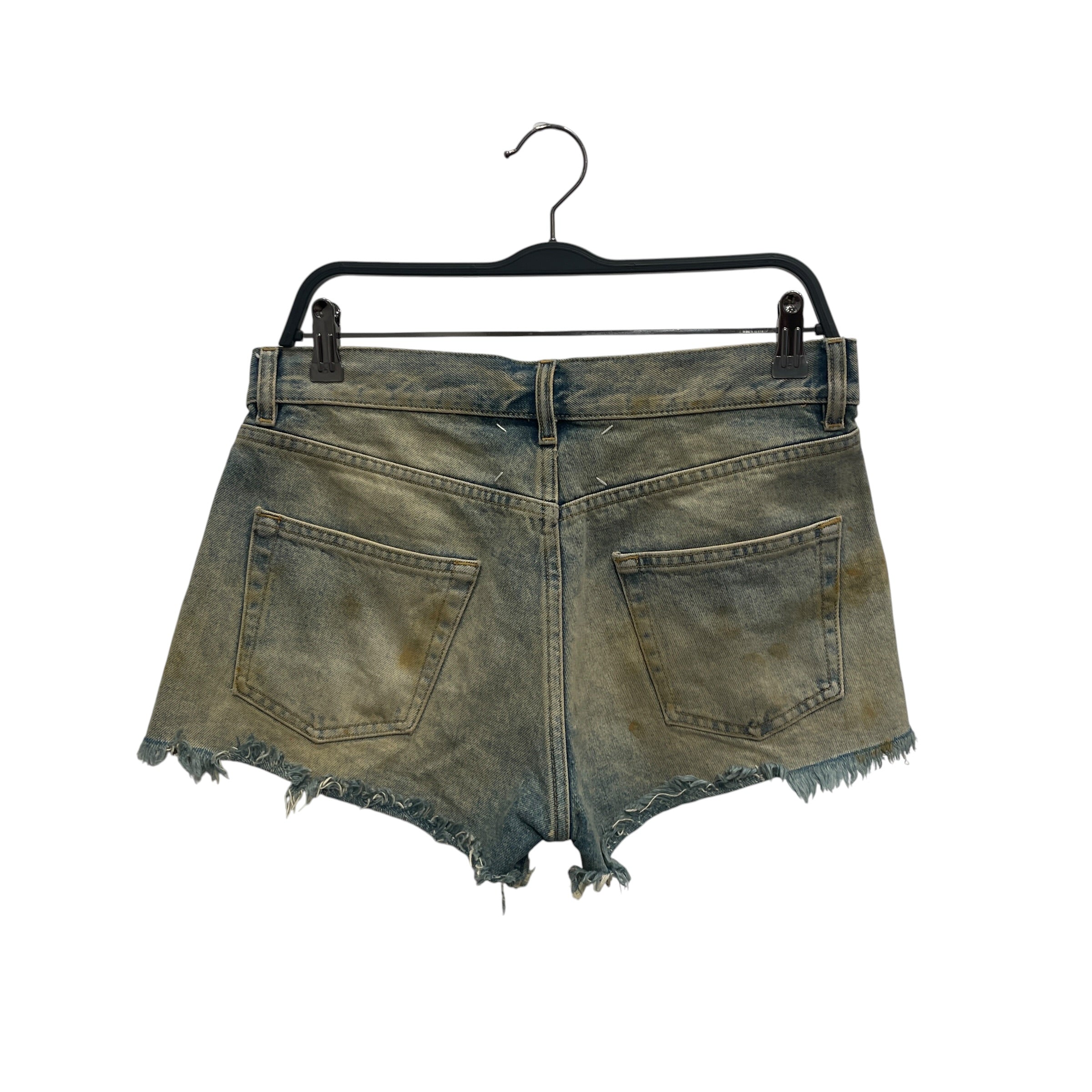 Maison Margiela/Shorts/32/Cotton/IDG/DISTRESSED CUTOFF SHORTS view 2