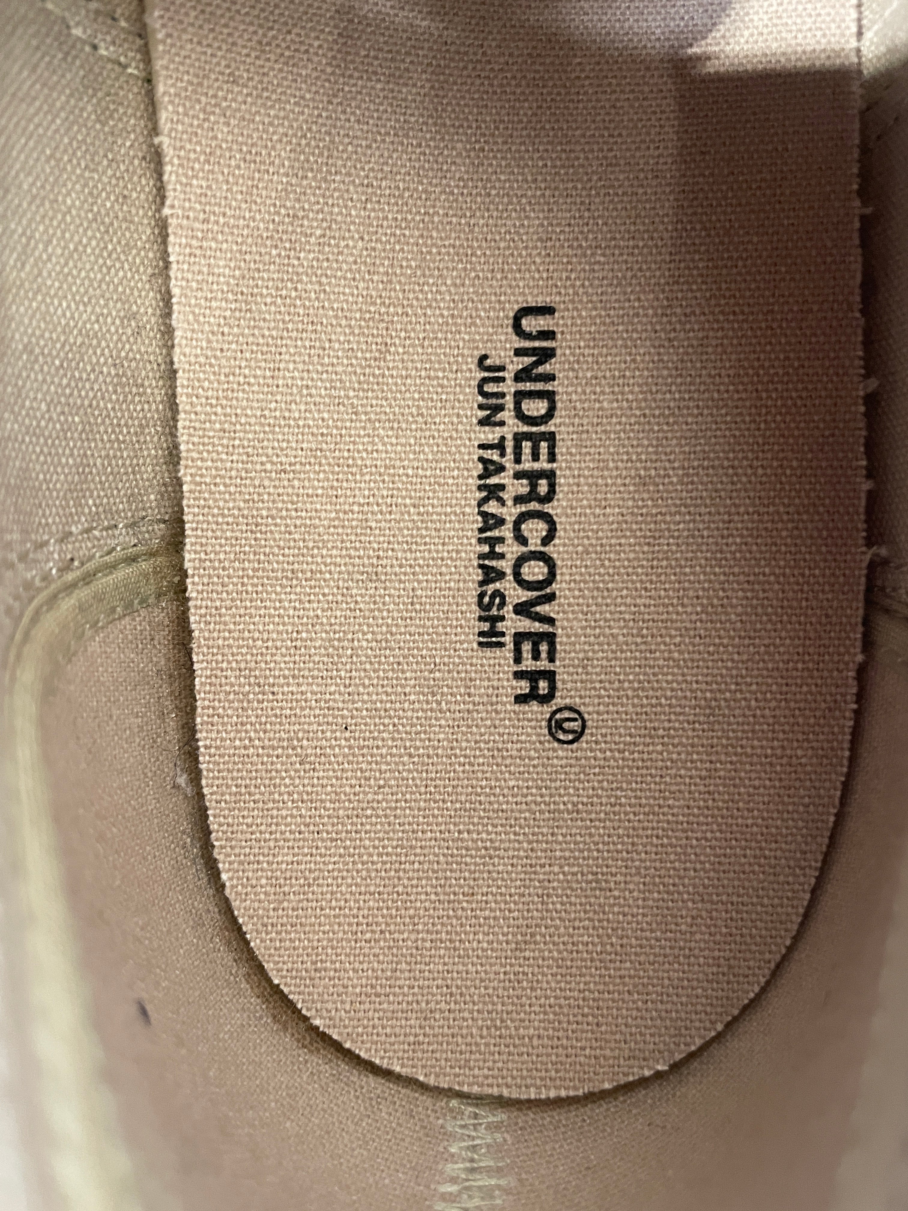 UNDERCOVER/Low-Sneakers/Cotton/NVY/SIZE 2 view 3